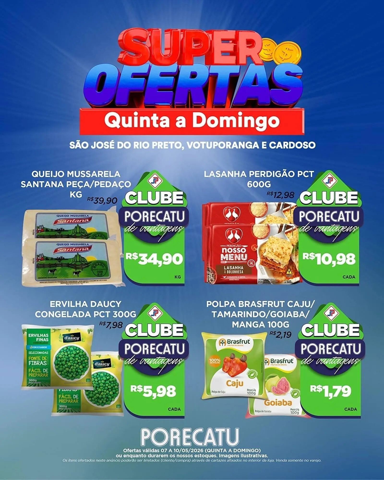 Encarte de Catálogo Supermercado Porecatu 7 de maio até 10 de maio 2026 - Pagina 11