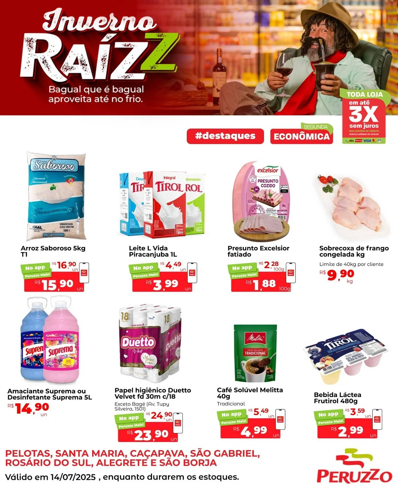 Encarte de Catálogo Peruzzo 14 de julho até 17 de julho 2025 - Pagina 1