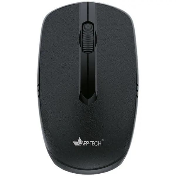 Mouse sem fio, Preto, 1200DPI, MW150, App-tech - CX 1 UN