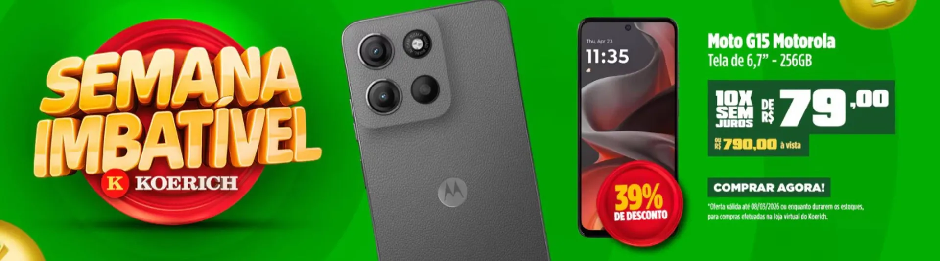 Encarte de Catálogo Lojas Koerich 2 de março até 8 de março 2026 - Pagina 6