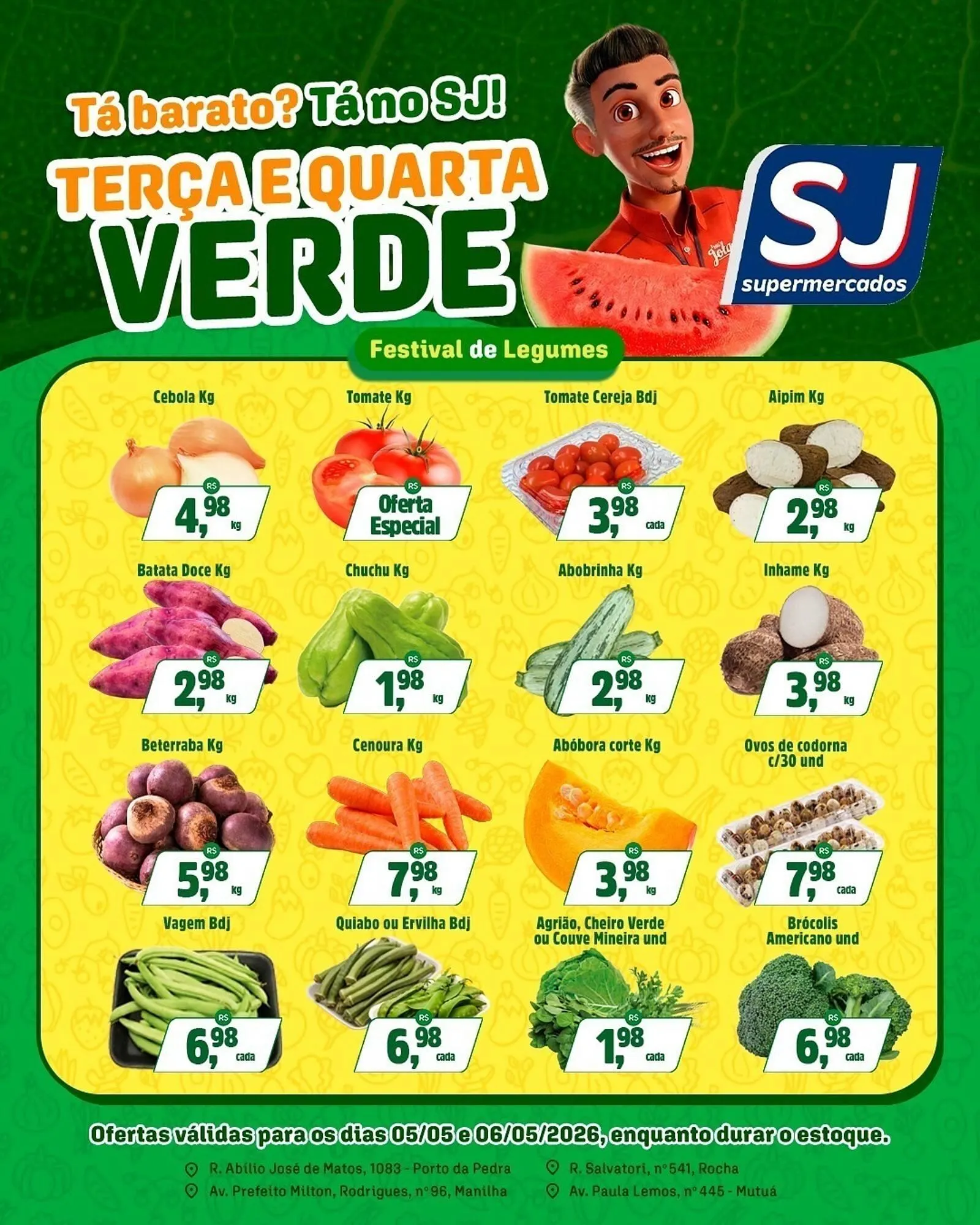 Encarte de Encarte Sj Supermercados 5 de maio até 6 de maio 2026 - Pagina 4