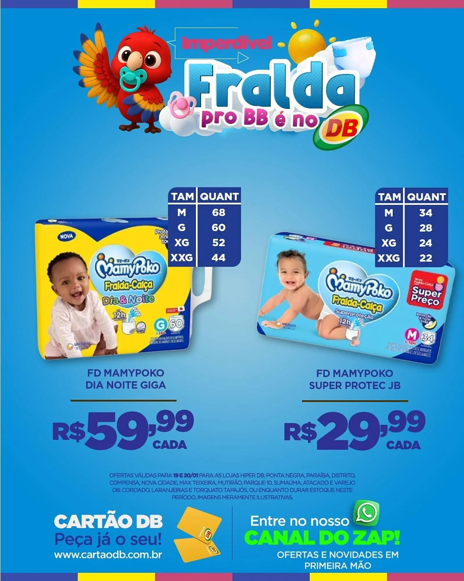 Encarte de Catálogo DB Supermercados 19 de janeiro até 20 de janeiro 2026 - Pagina 3