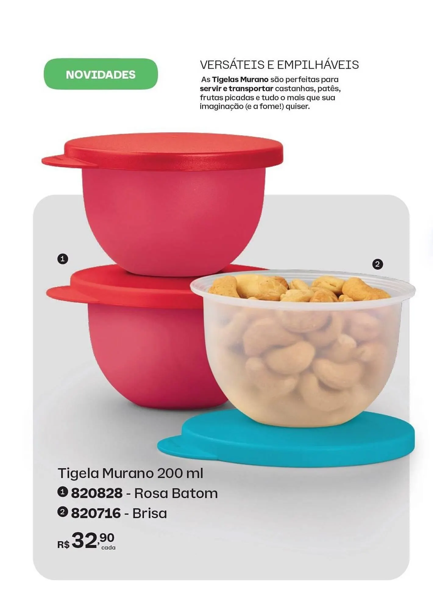 Encarte de Catálogo Tupperware 1 de outubro até 31 de outubro 2025 - Pagina 70