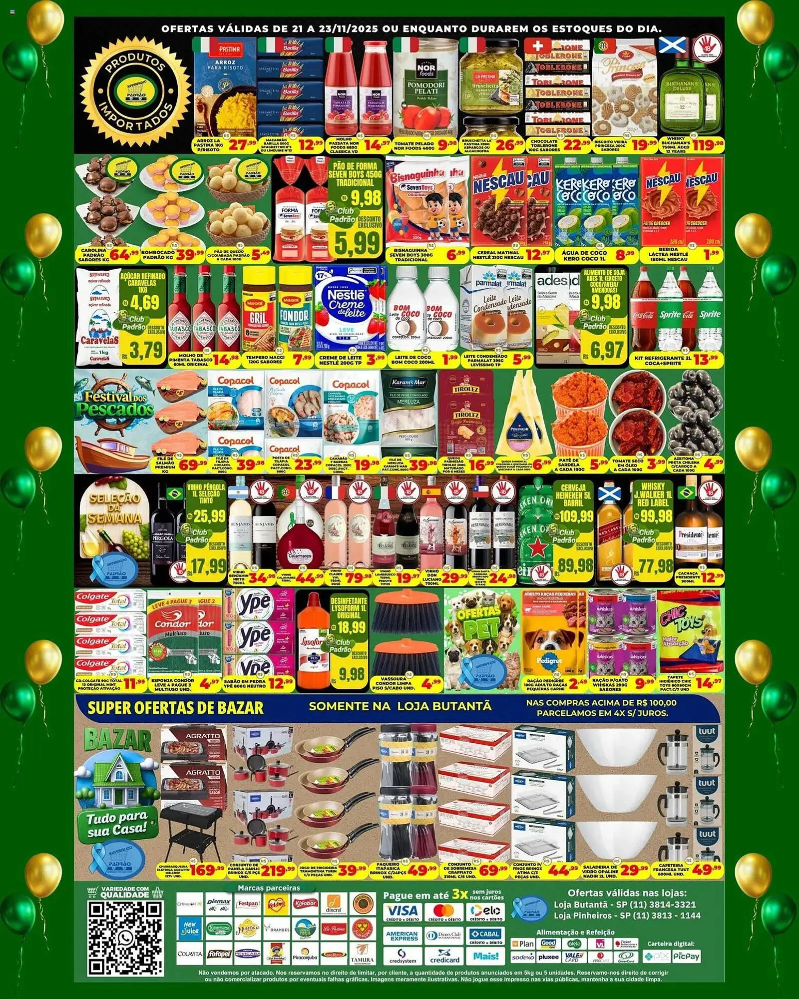 Encarte de Folheto Supermercado Padrão 21 de novembro até 23 de novembro 2025 - Pagina 2