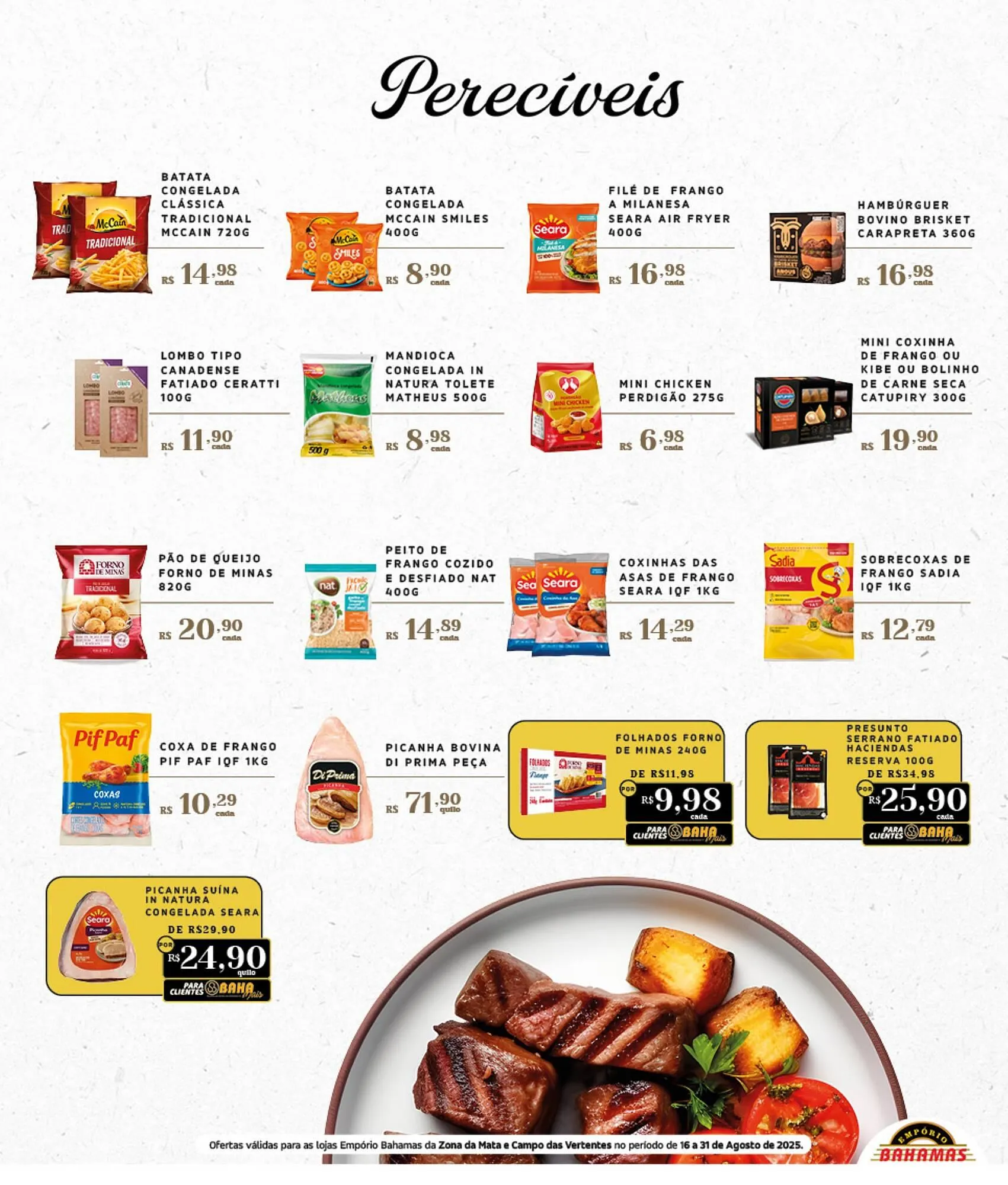 Encarte de Catálogo Empório Bahamas 15 de agosto até 31 de agosto 2025 - Pagina 11