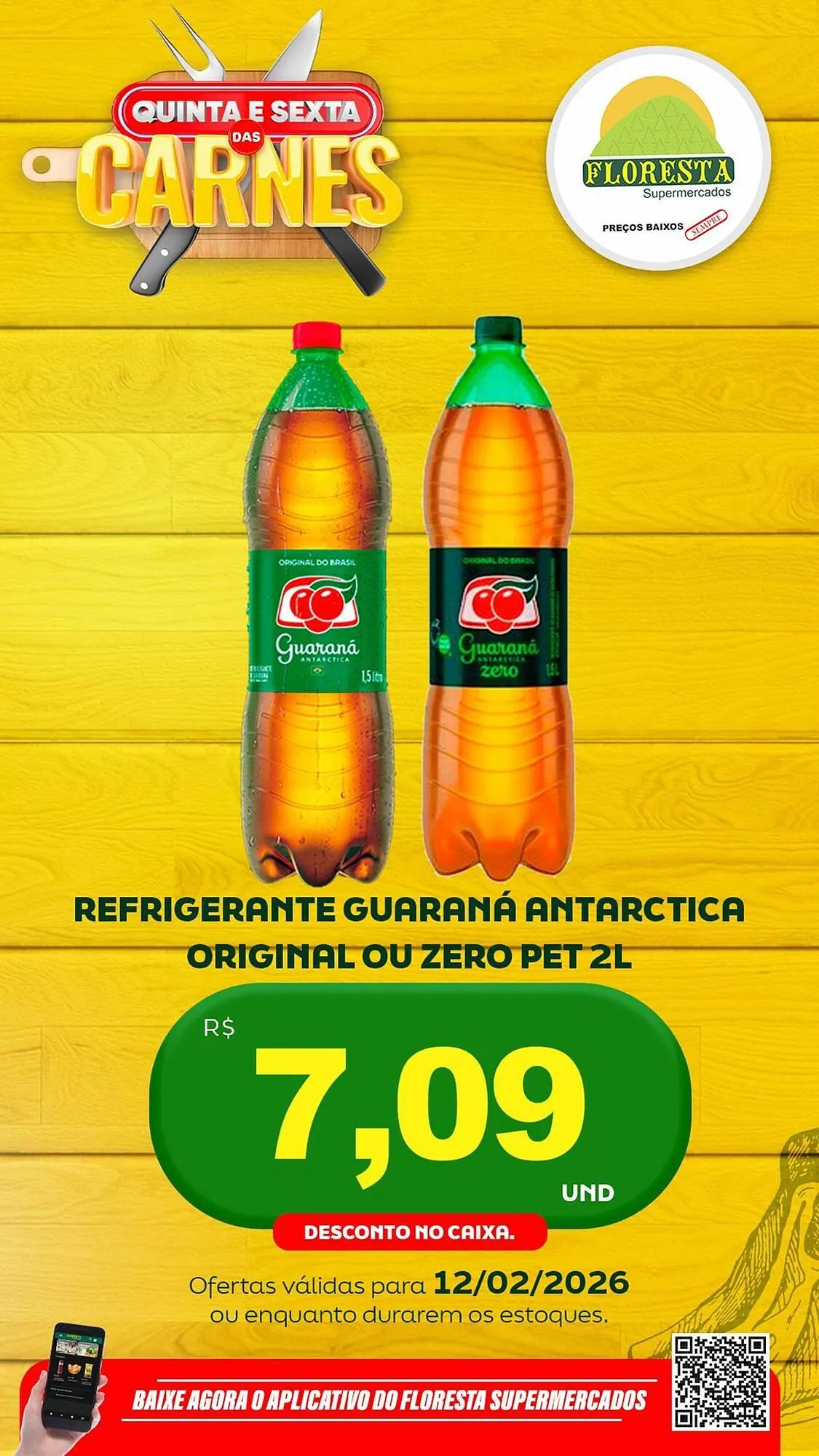 Encarte de Catálogo Floresta Supermercados 12 de fevereiro até 13 de fevereiro 2026 - Pagina 46
