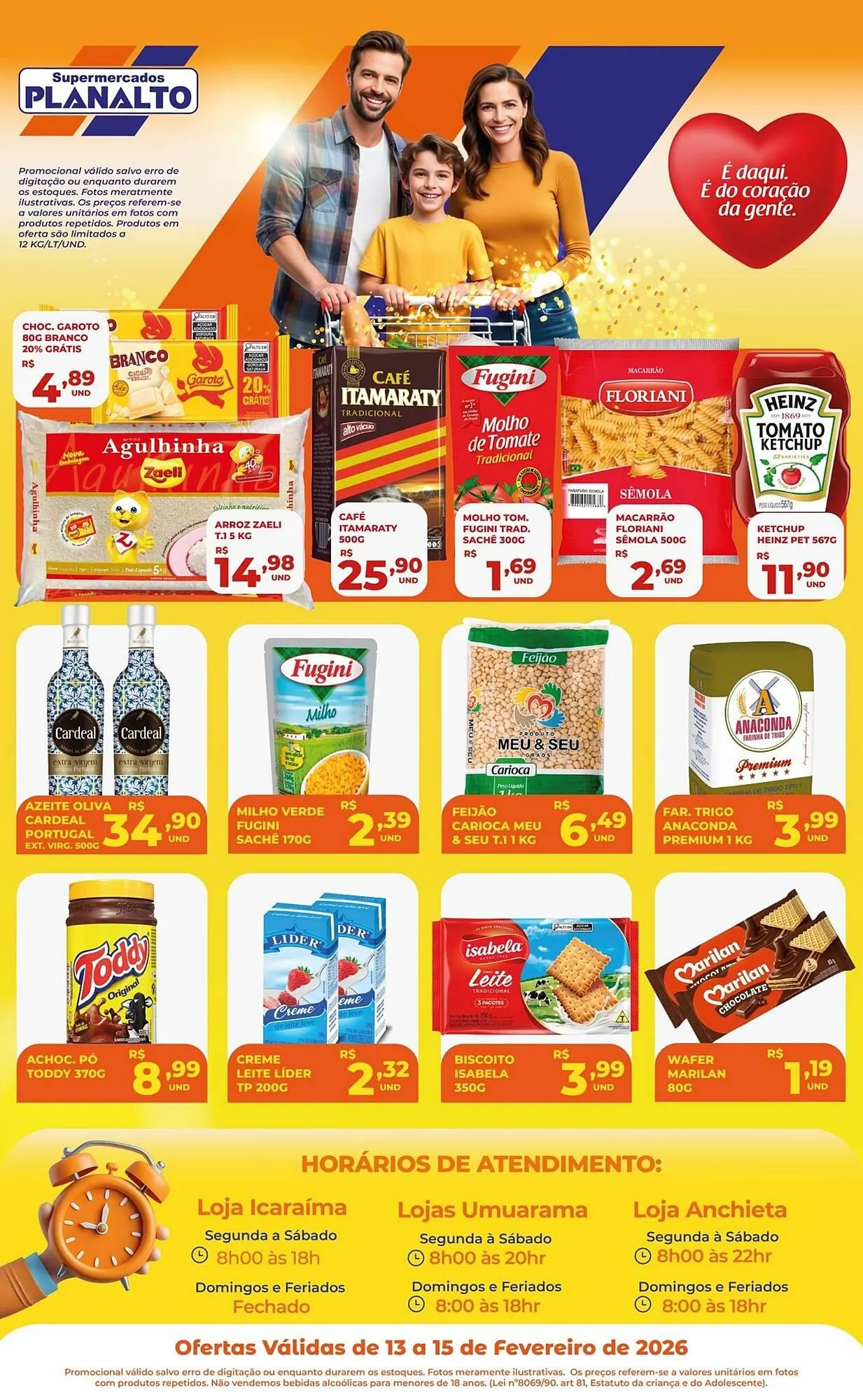 Encarte de Catálogo Supermercados Planalto 13 de fevereiro até 15 de fevereiro 2026 - Pagina 4