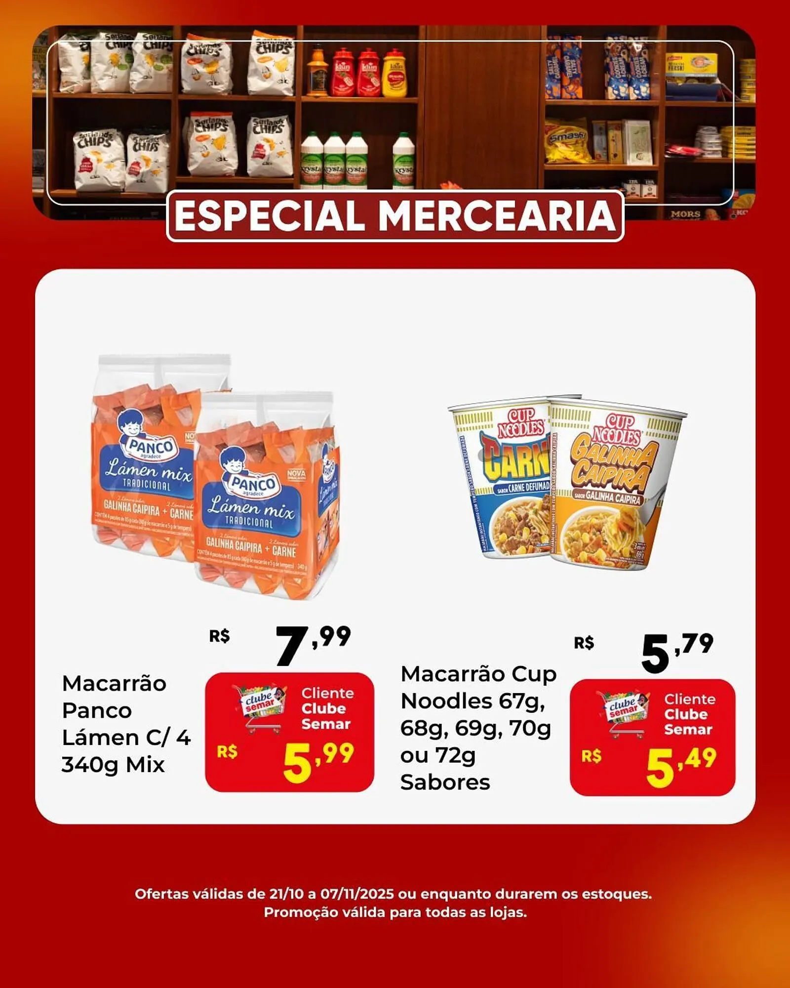 Encarte de Folheto Semar Supermercado 26 de outubro até 7 de novembro 2025 - Pagina 4