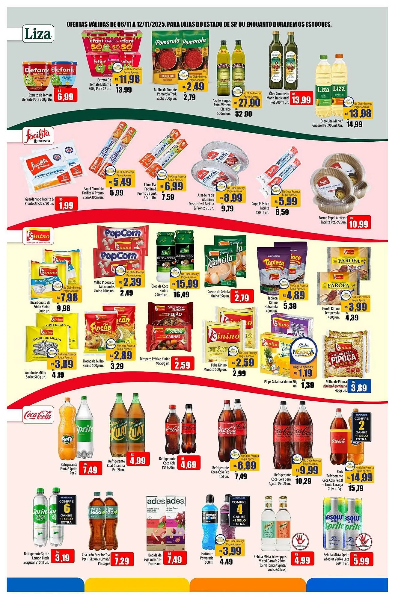 Encarte de Catálogo Proença Supermercados 6 de novembro até 12 de novembro 2025 - Pagina 3