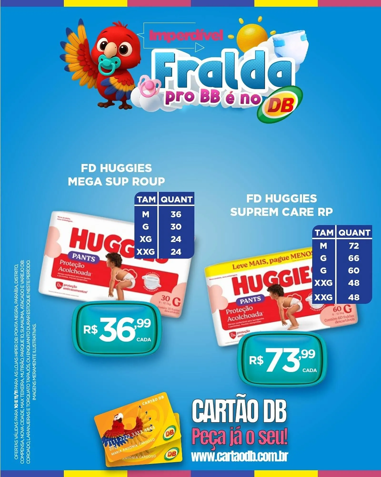 Encarte de Catálogo DB Supermercados 10 de novembro até 11 de novembro 2025 - Pagina 1