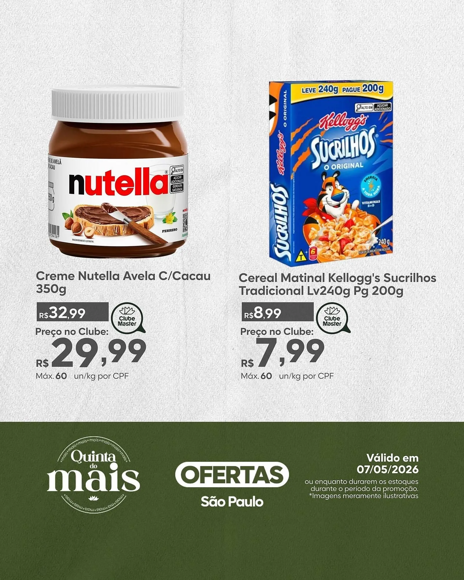 Encarte de Folheto Master Supermercados 7 de maio até 7 de maio 2026 - Pagina 5