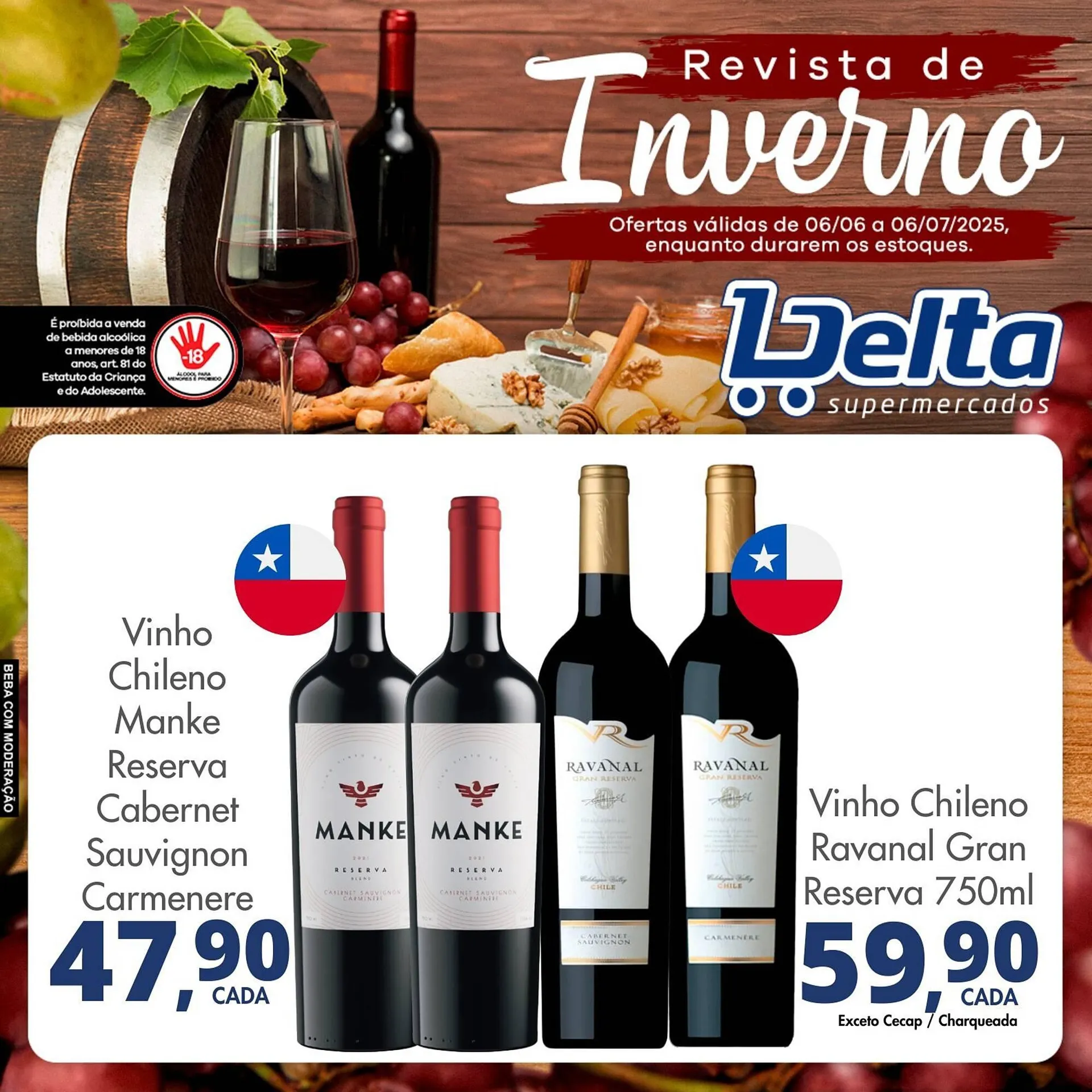 Encarte de Catálogo Delta Supermercados 17 de junho até 5 de julho 2025 - Pagina 3