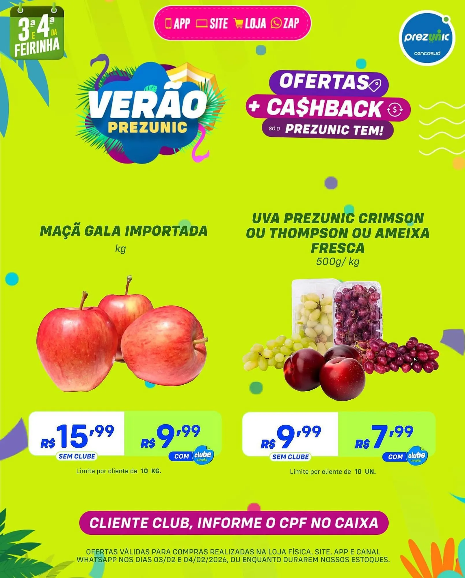 Encarte de Encarte Prezunic 3 de fevereiro até 4 de fevereiro 2026 - Pagina 2