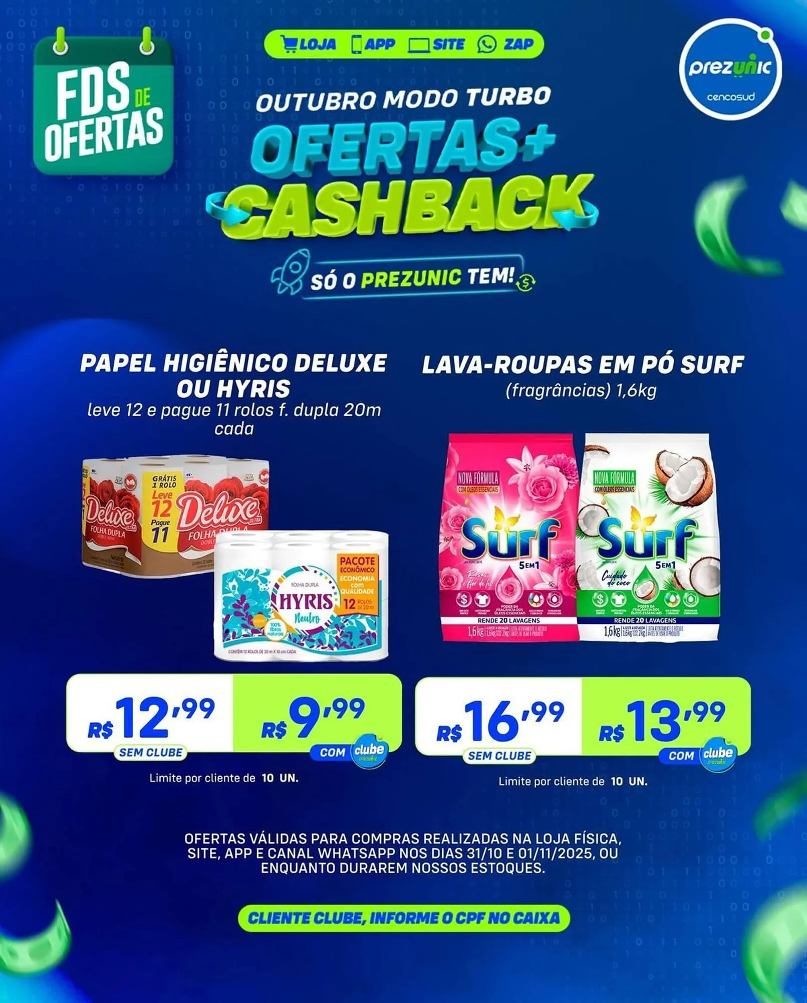 Encarte de Encarte Prezunic 31 de outubro até 1 de novembro 2025 - Pagina 5