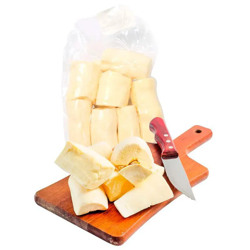 Aipim J Dias Descascado Congelado 800g