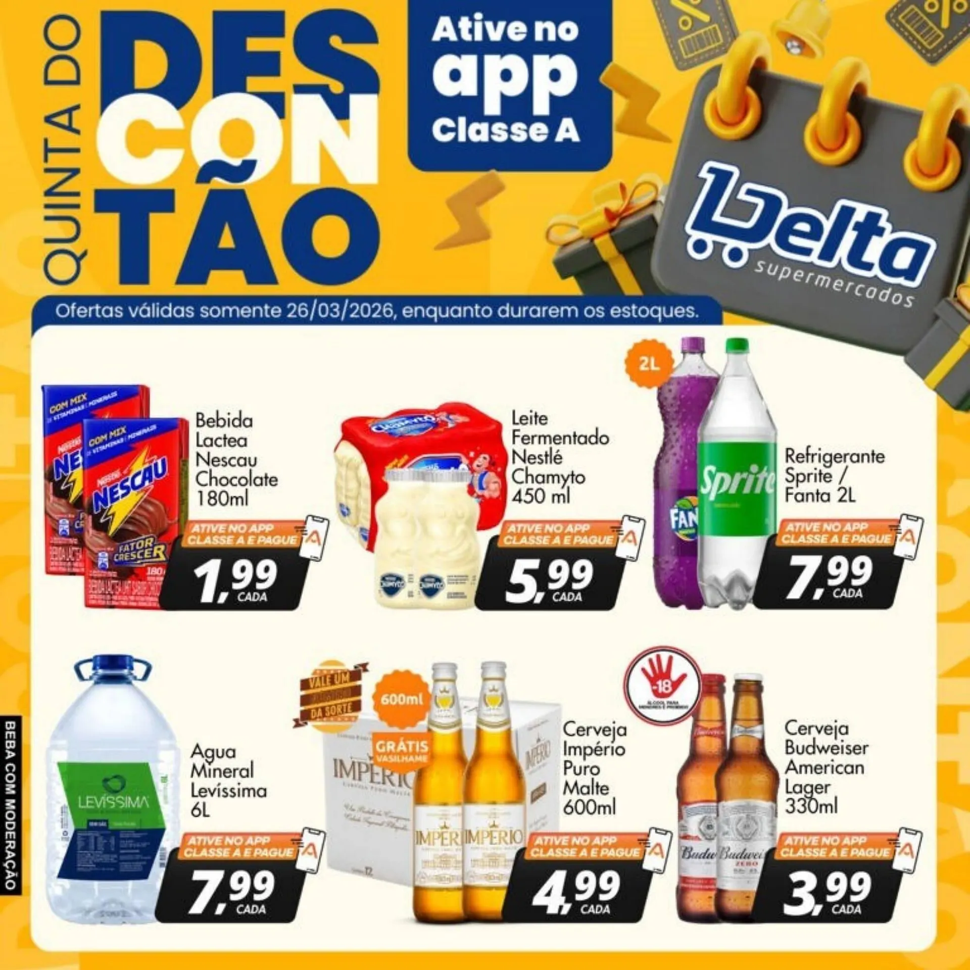 Encarte de Catálogo Delta Supermercados 26 de março até 26 de março 2026 - Pagina 2