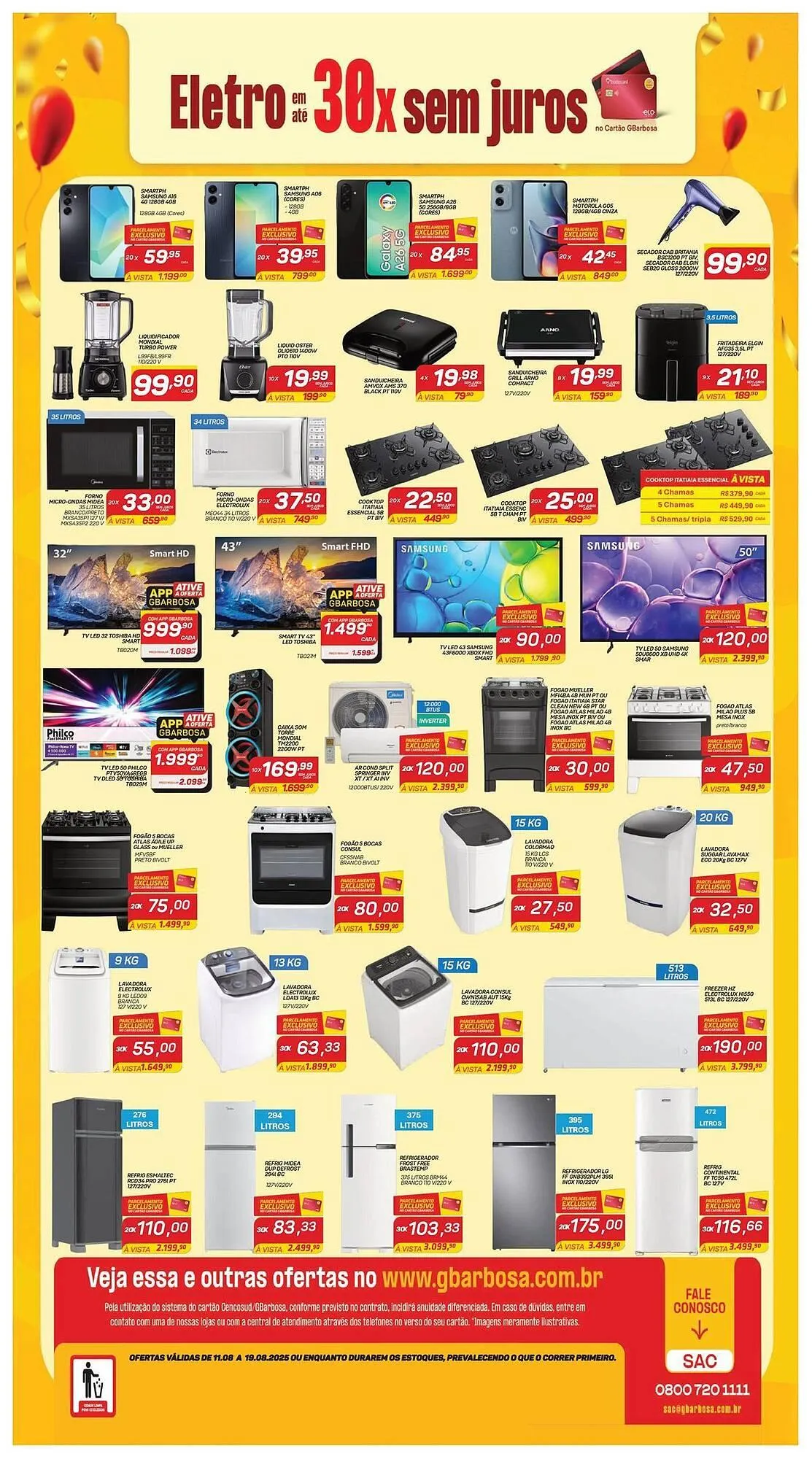 Encarte de Catálogo GBarbosa 11 de agosto até 19 de agosto 2025 - Pagina 4