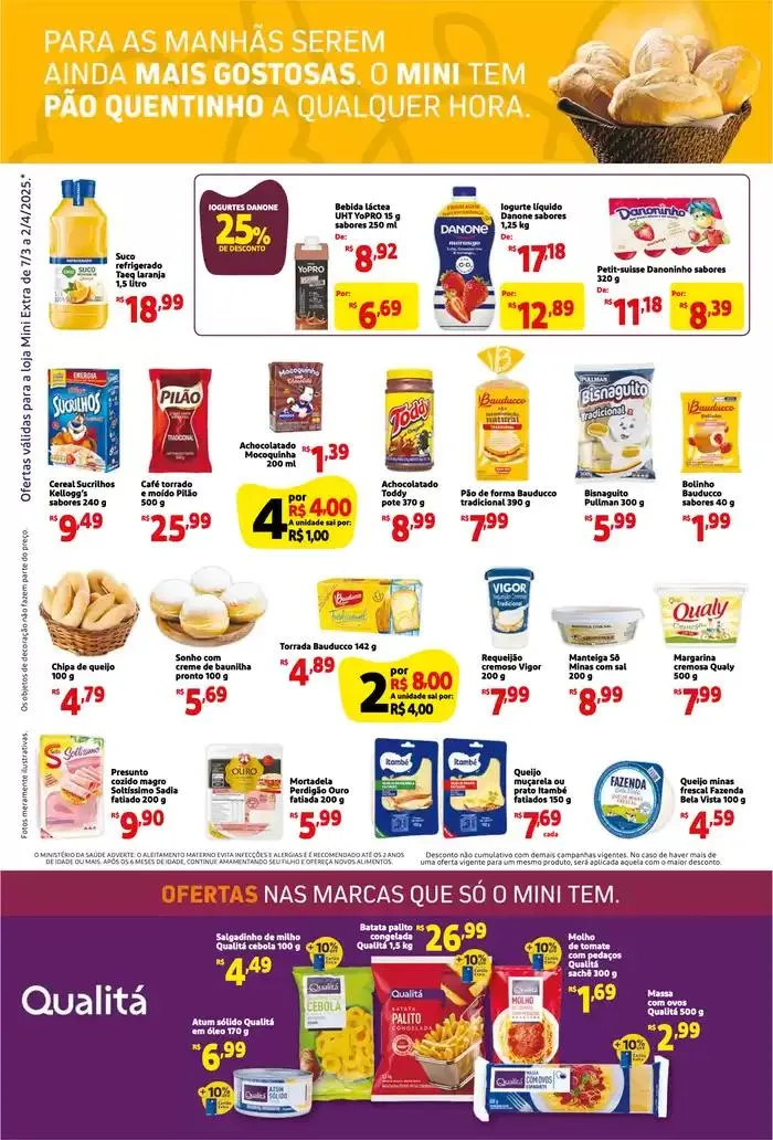 Encarte de Pechinchas e ofertas atuais 7 de março até 2 de abril 2025 - Pagina 2