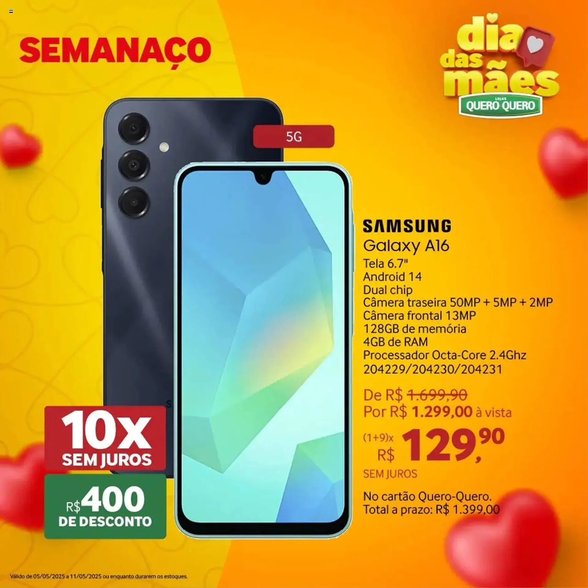 Encarte de Catálogo Quero Quero 5 de maio até 11 de maio 2025 - Pagina 6