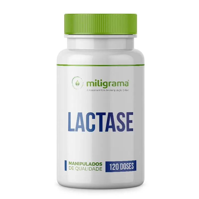 Lactase 500mg 120 Cápsulas
