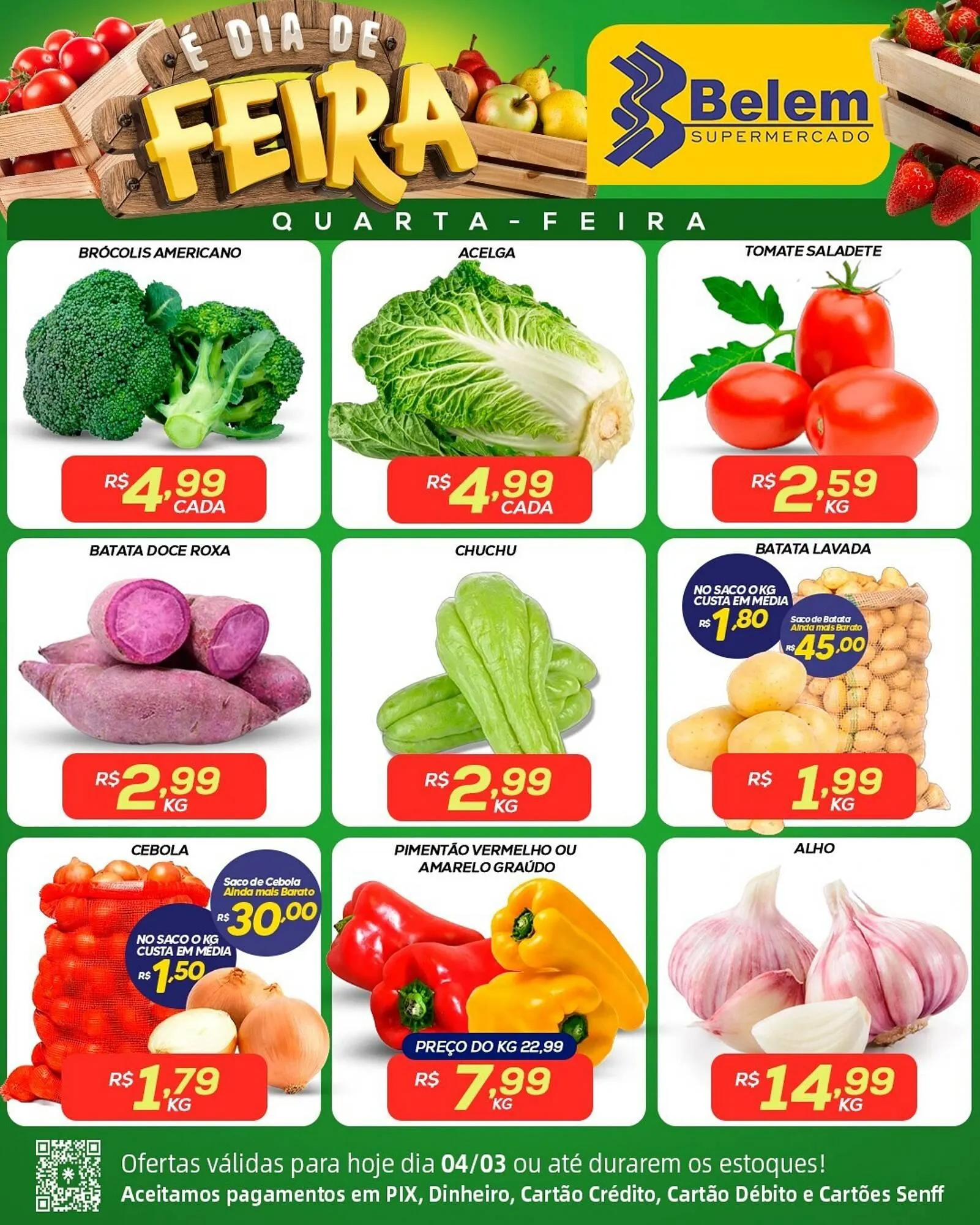 Encarte de Catálogo Belem Supermercados 4 de março até 4 de março 2026 - Pagina 1