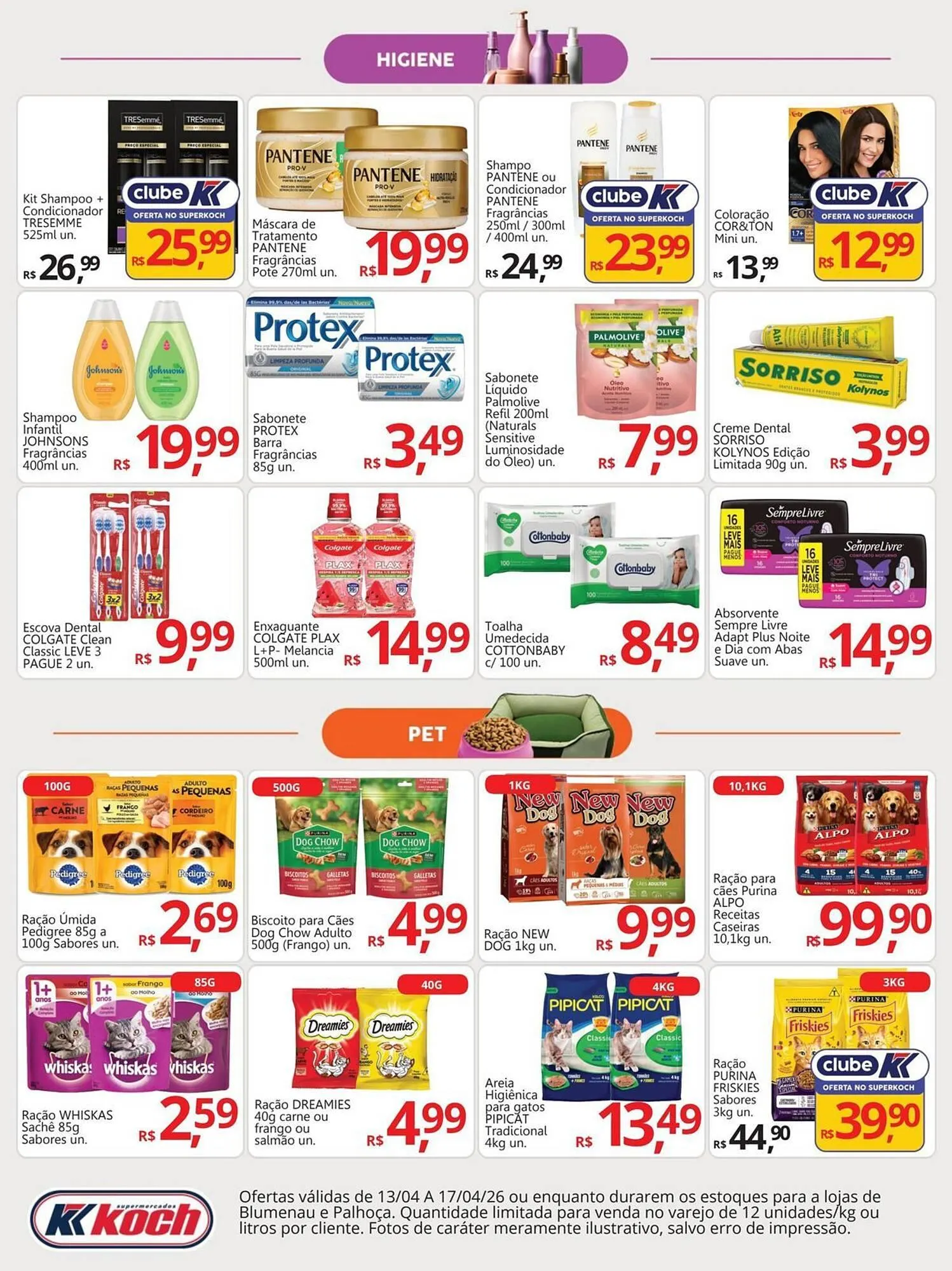 Encarte de Catálogo Supermercados Koch 13 de abril até 17 de abril 2026 - Pagina 8