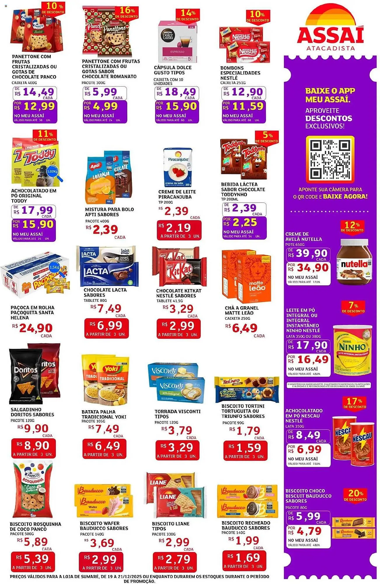 Encarte de Encarte Assaí Atacadista 19 de dezembro até 21 de dezembro 2025 - Pagina 3