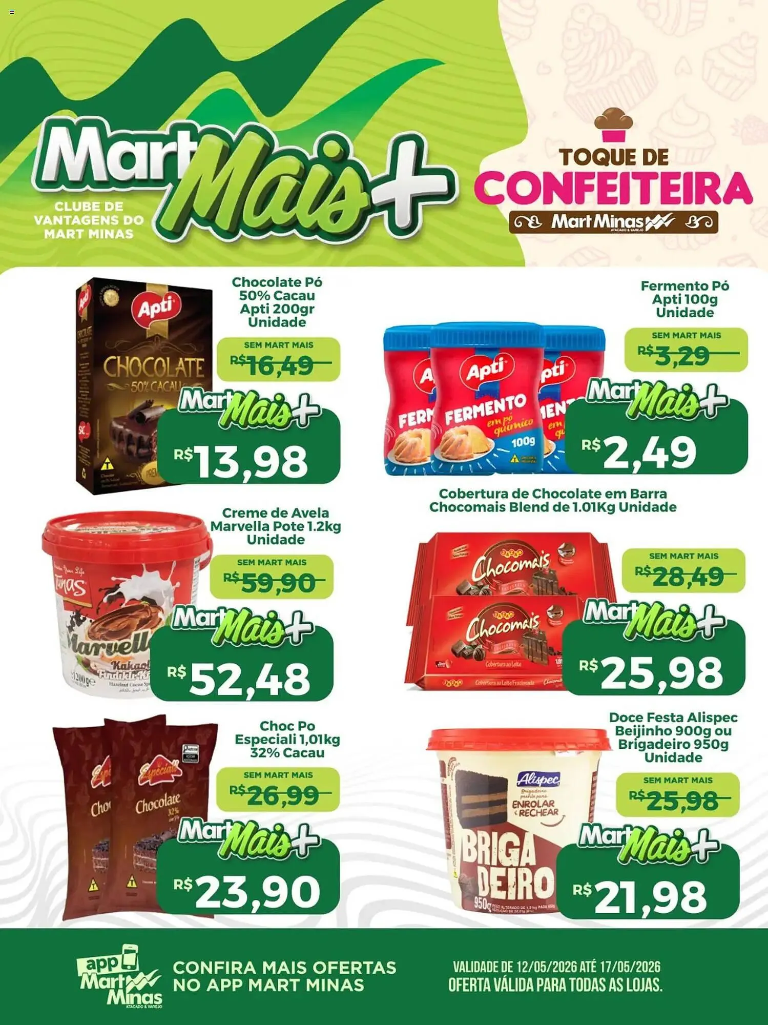 Encarte de Folheto Mart Minas 12 de maio até 17 de maio 2026 - Pagina 1