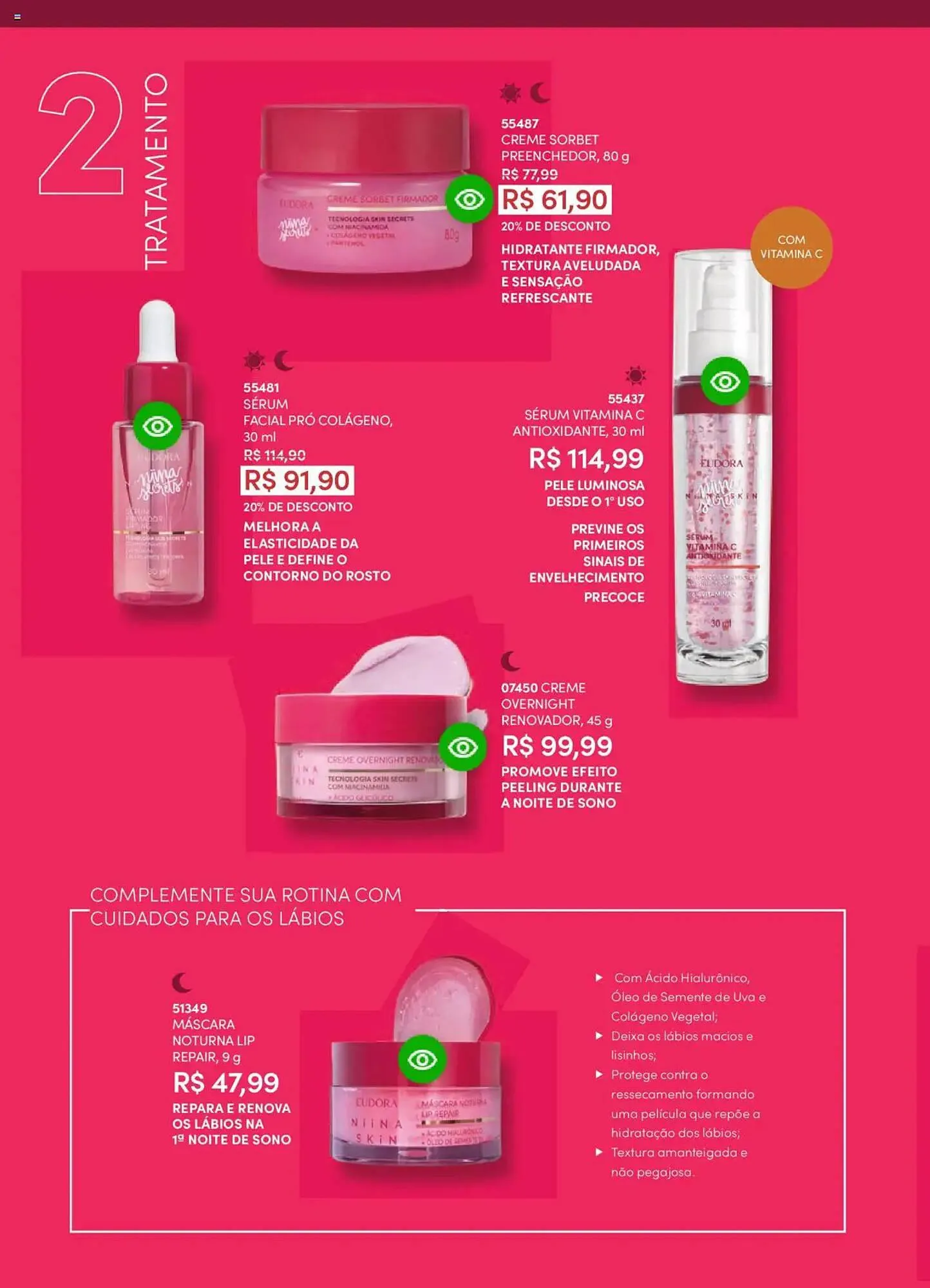 Encarte de Catálogo Eudora 25 de junho até 17 de julho 2025 - Pagina 72