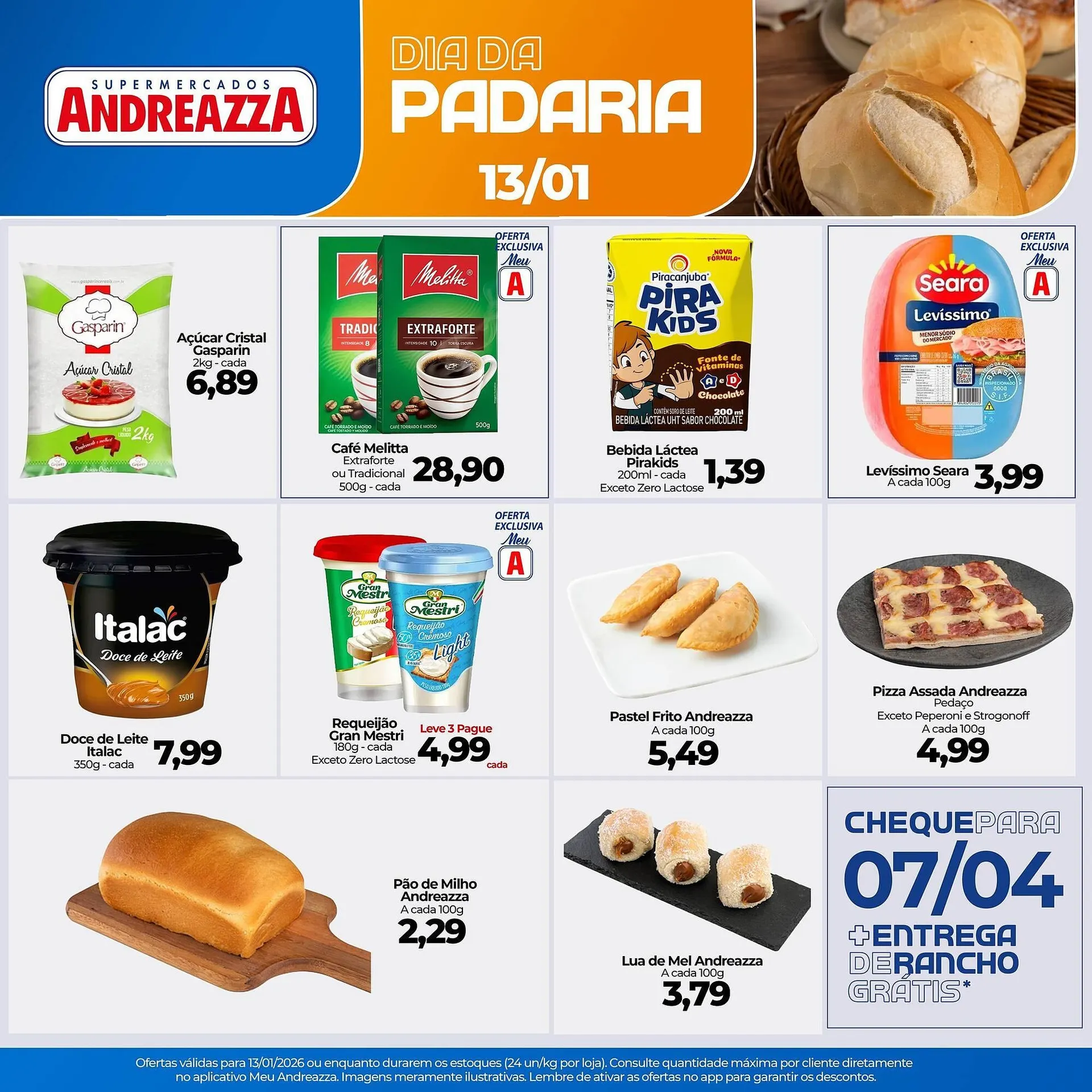 Encarte de Catálogo Supermercados Andreazza 13 de janeiro até 13 de janeiro 2026 - Pagina 1