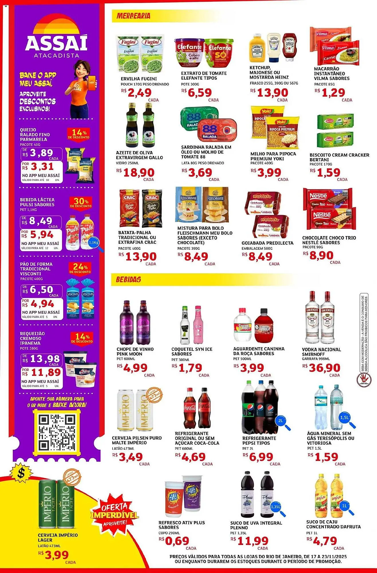 Encarte de Encarte Assaí Atacadista 17 de novembro até 23 de novembro 2025 - Pagina 2