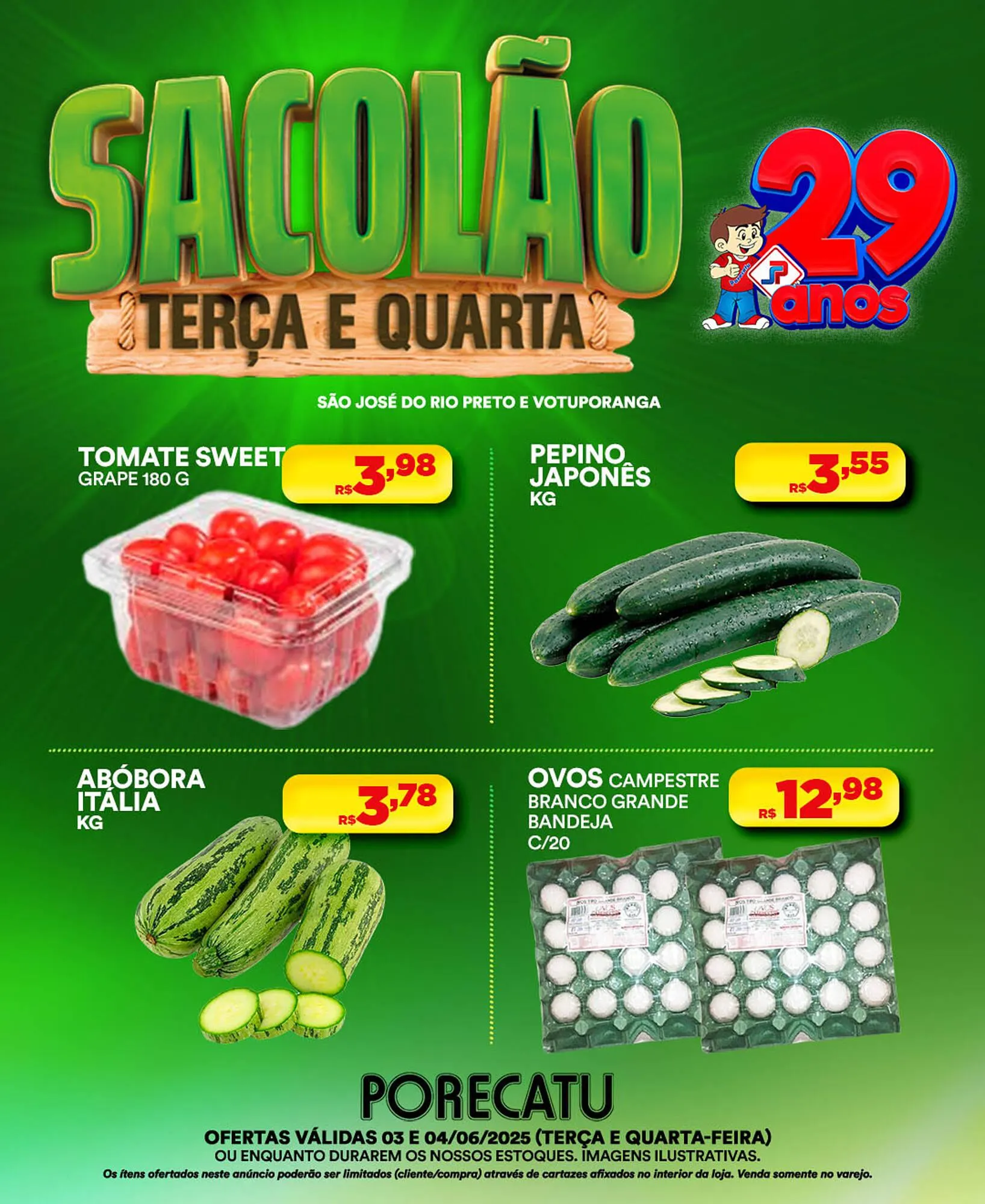 Encarte de Catálogo Supermercado Porecatu 3 de junho até 4 de junho 2025 - Pagina 5