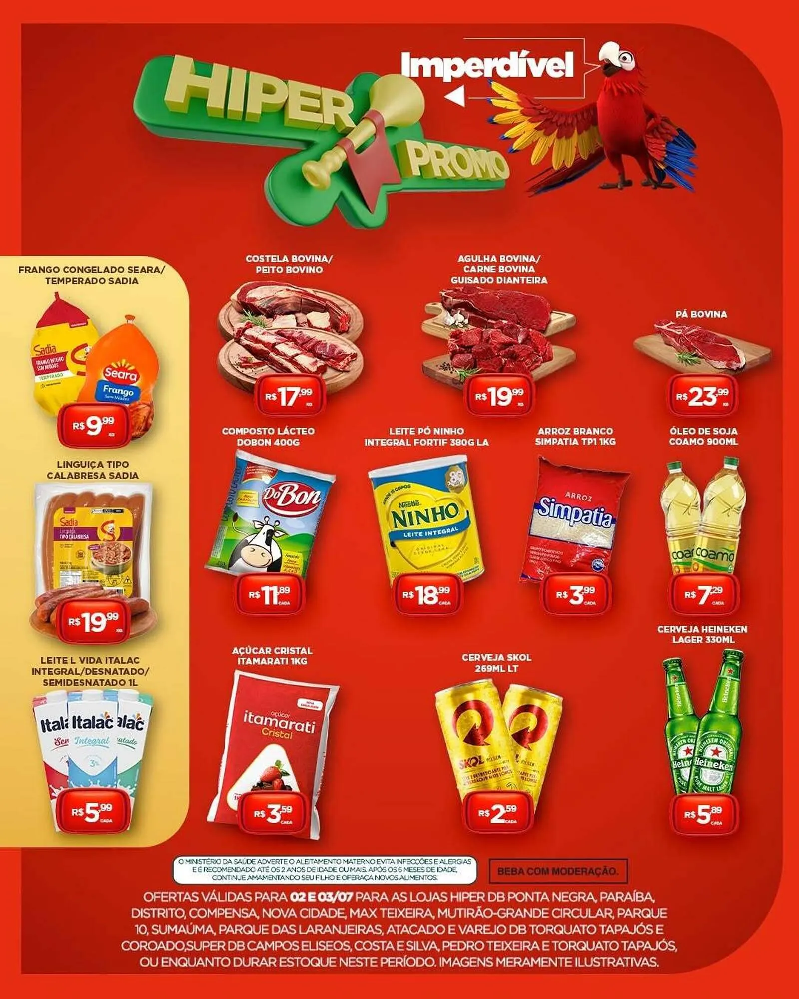 Encarte de Catálogo DB Supermercados 2 de julho até 3 de julho 2025 - Pagina 2