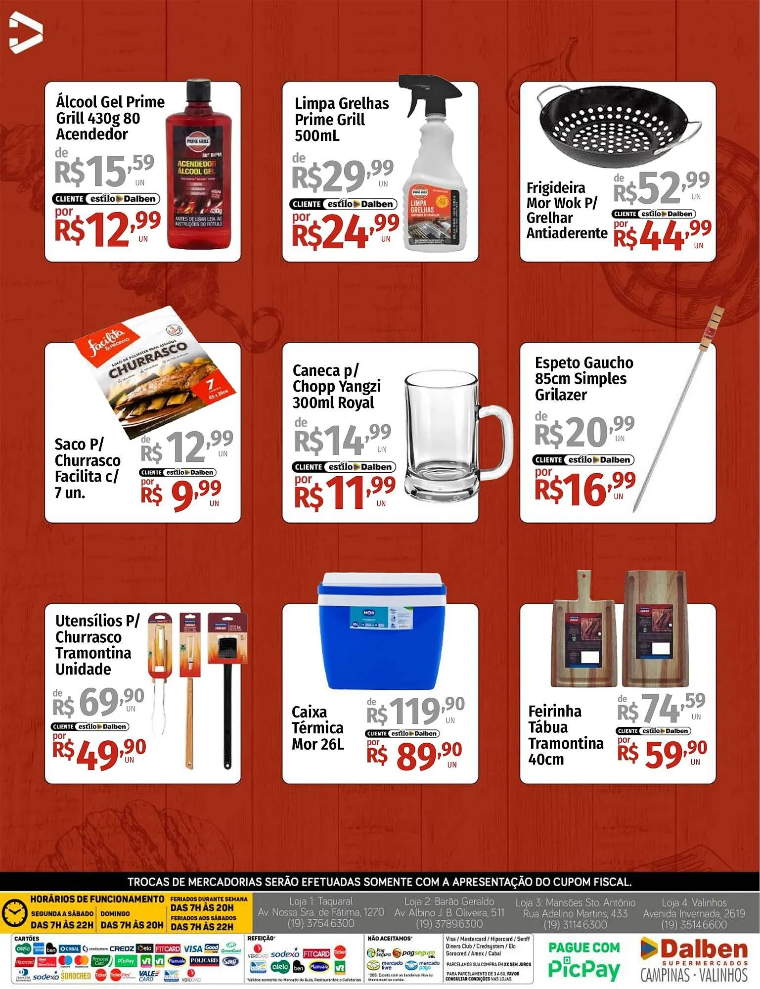 Encarte de Catálogo Supermercado Dalben 22 de abril até 24 de abril 2026 - Pagina 4