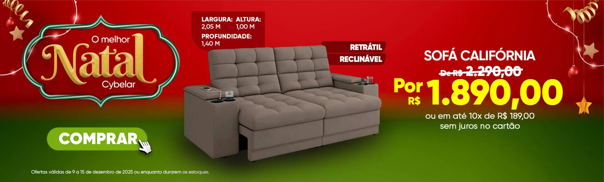 Encarte de Catálogo Cybelar 16 de dezembro até 31 de dezembro 2025 - Pagina 5