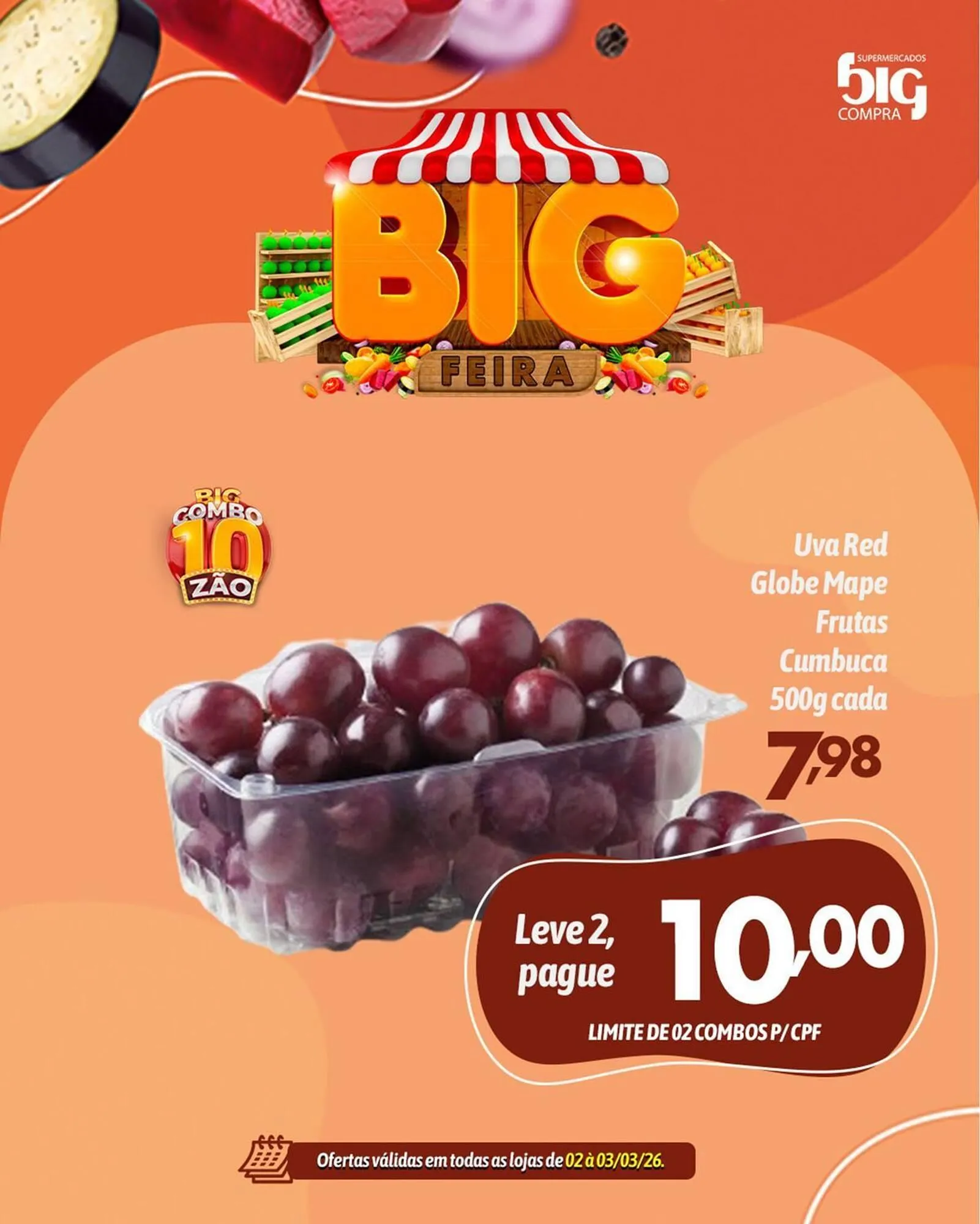 Encarte de Catálogo Supermercados Big Compra 2 de março até 3 de março 2026 - Pagina 6