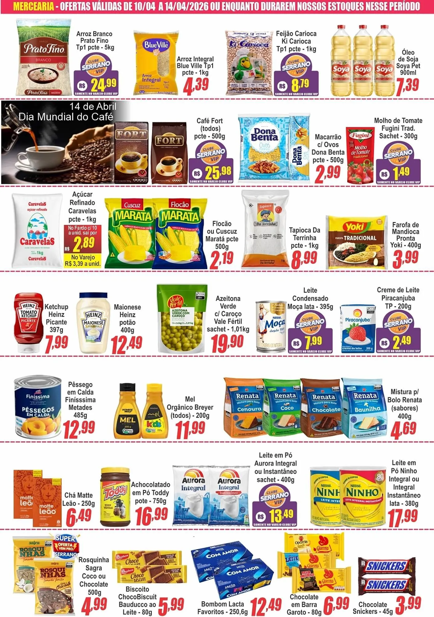 Encarte de Catálogo Serrano Supermercado 8 de abril até 14 de abril 2026 - Pagina 5