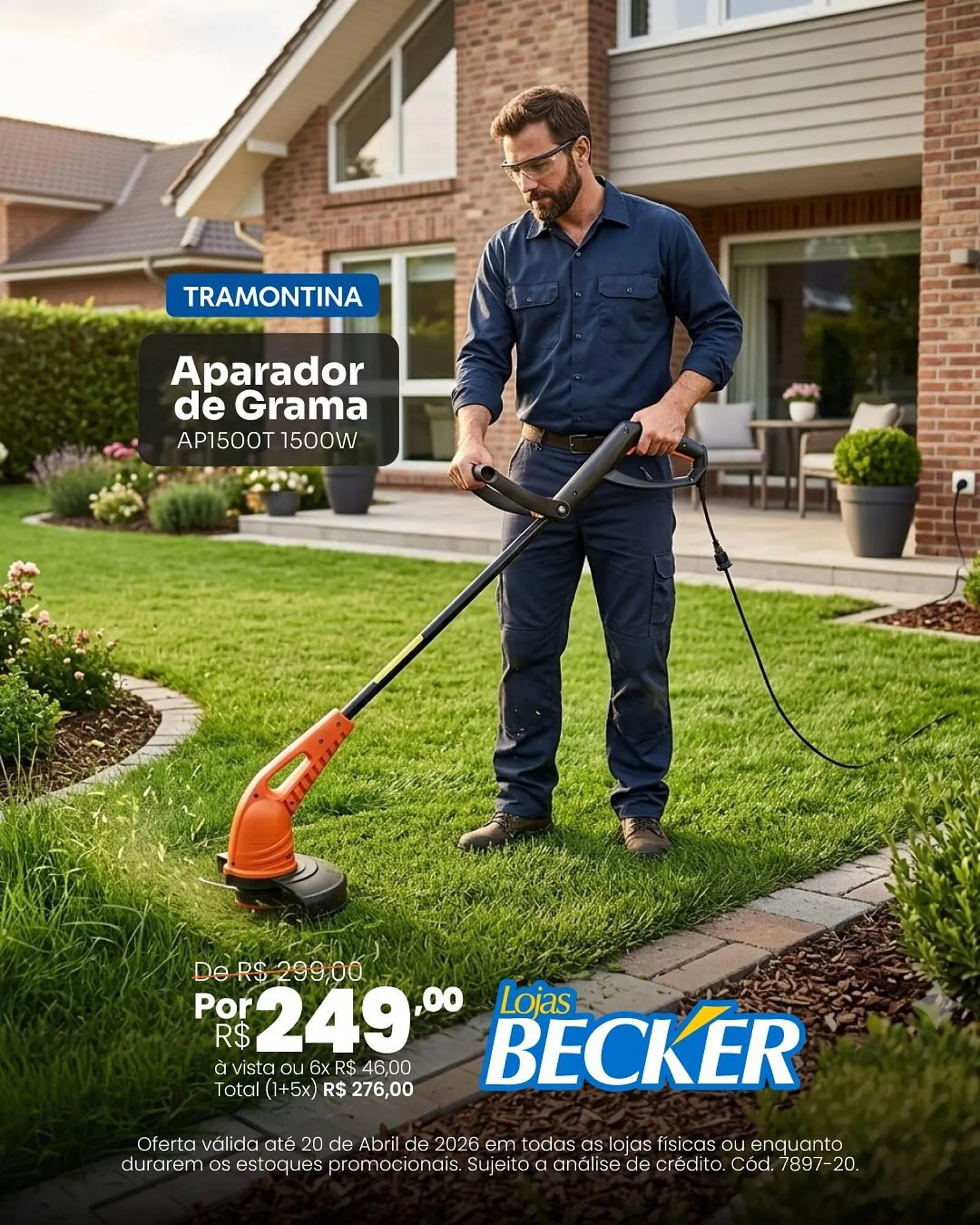 Encarte de Folheto Lojas Becker 1 de abril até 20 de abril 2026 - Pagina 1