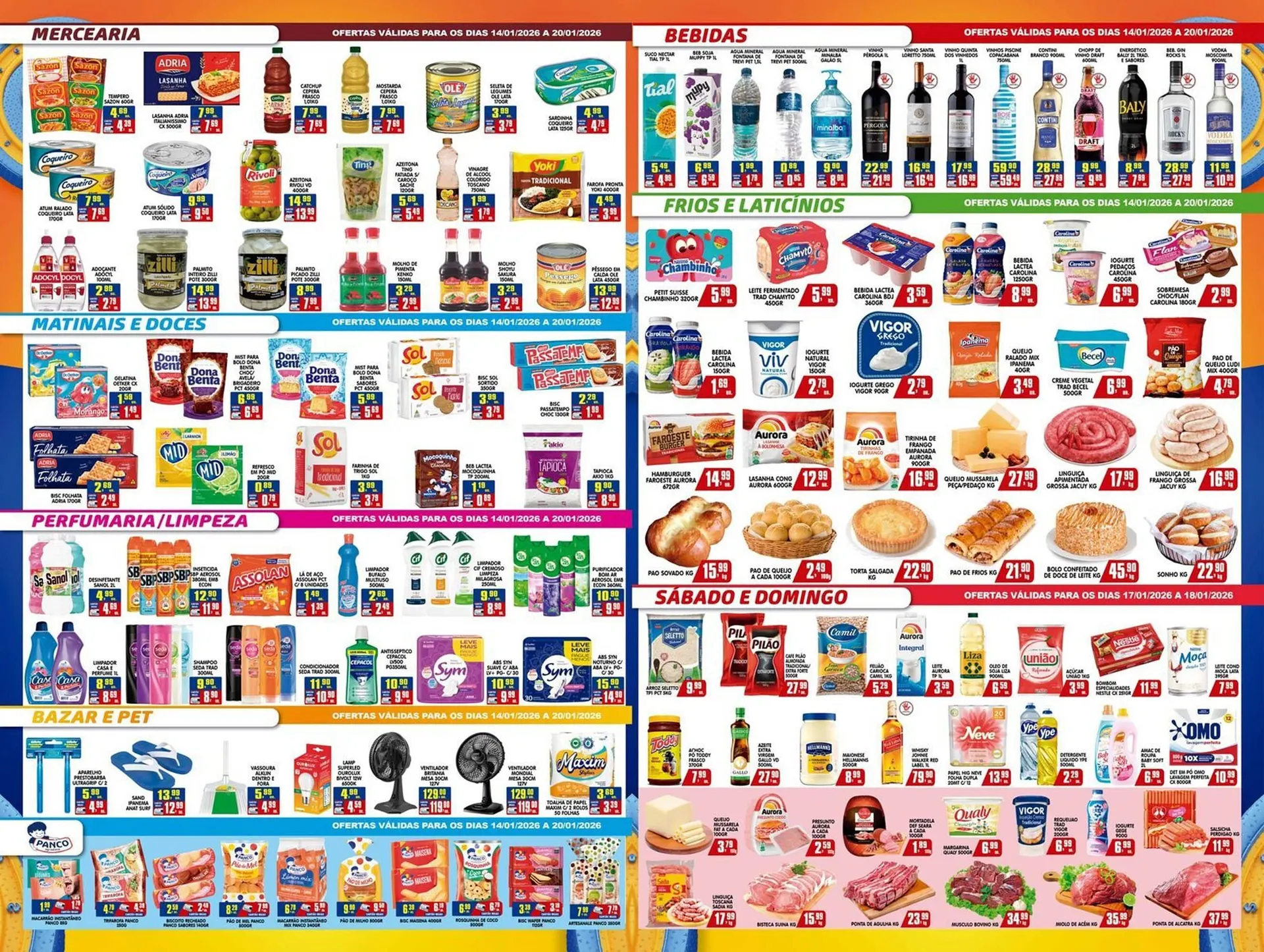 Encarte de Folheto Higa's Supermercado 14 de janeiro até 20 de janeiro 2026 - Pagina 2