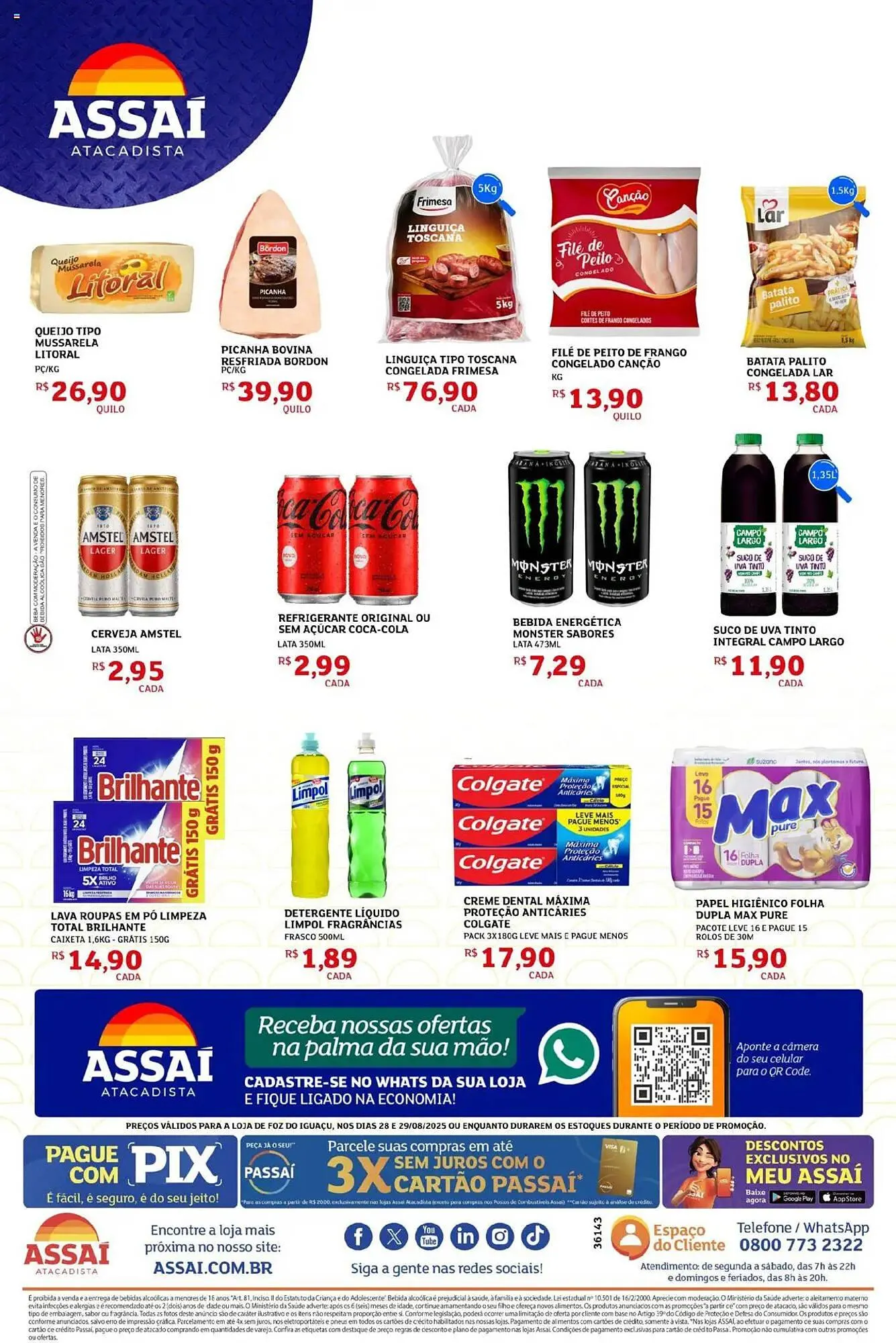 Encarte de Catálogo Assaí Atacadista 28 de agosto até 29 de agosto 2025 - Pagina 2