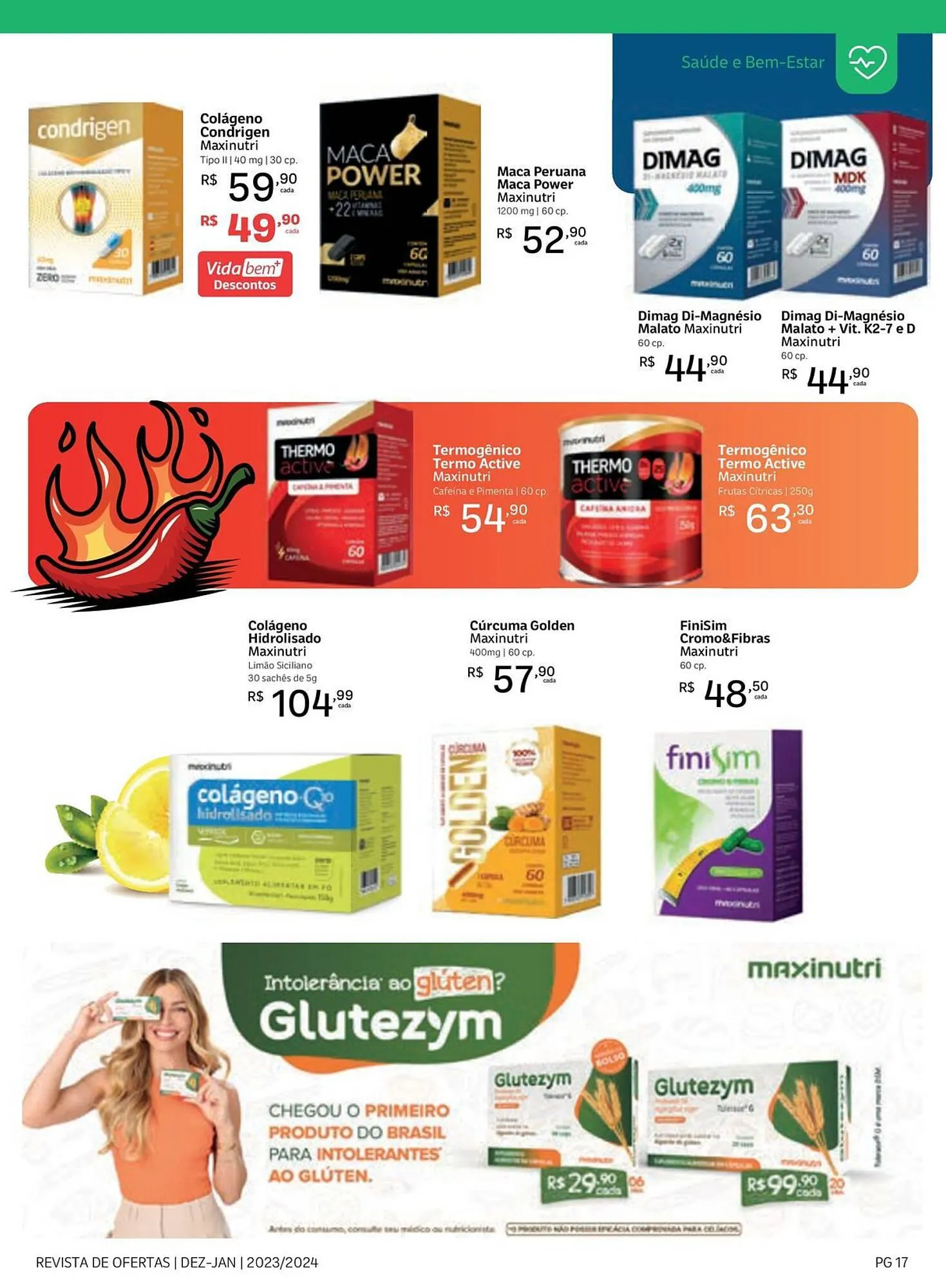 Encarte de Catálogo Vida Farmácias 4 de dezembro até 15 de janeiro 2024 - Pagina 17