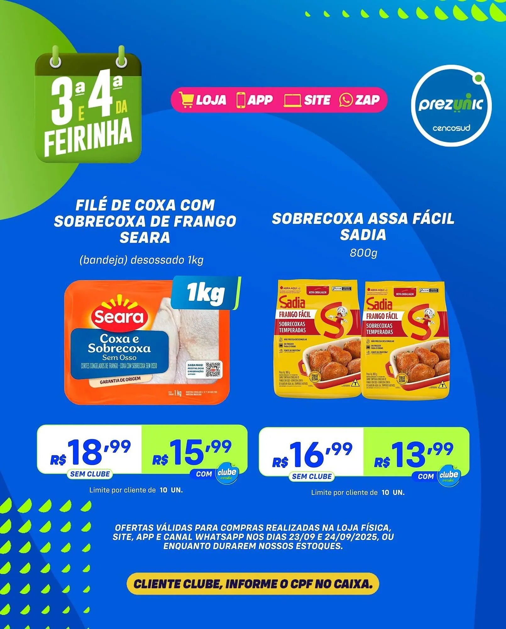 Encarte de Encarte Prezunic 22 de setembro até 23 de setembro 2025 - Pagina 5