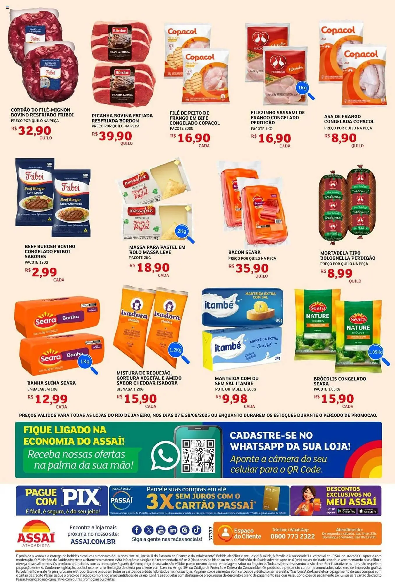 Encarte de Catálogo Assaí Atacadista 27 de agosto até 28 de agosto 2025 - Pagina 2