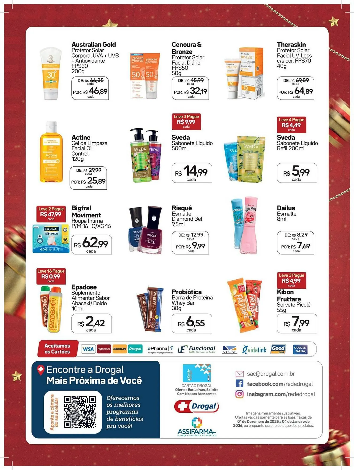 Encarte de Folheto Drogal 1 de dezembro até 4 de janeiro 2026 - Pagina 2