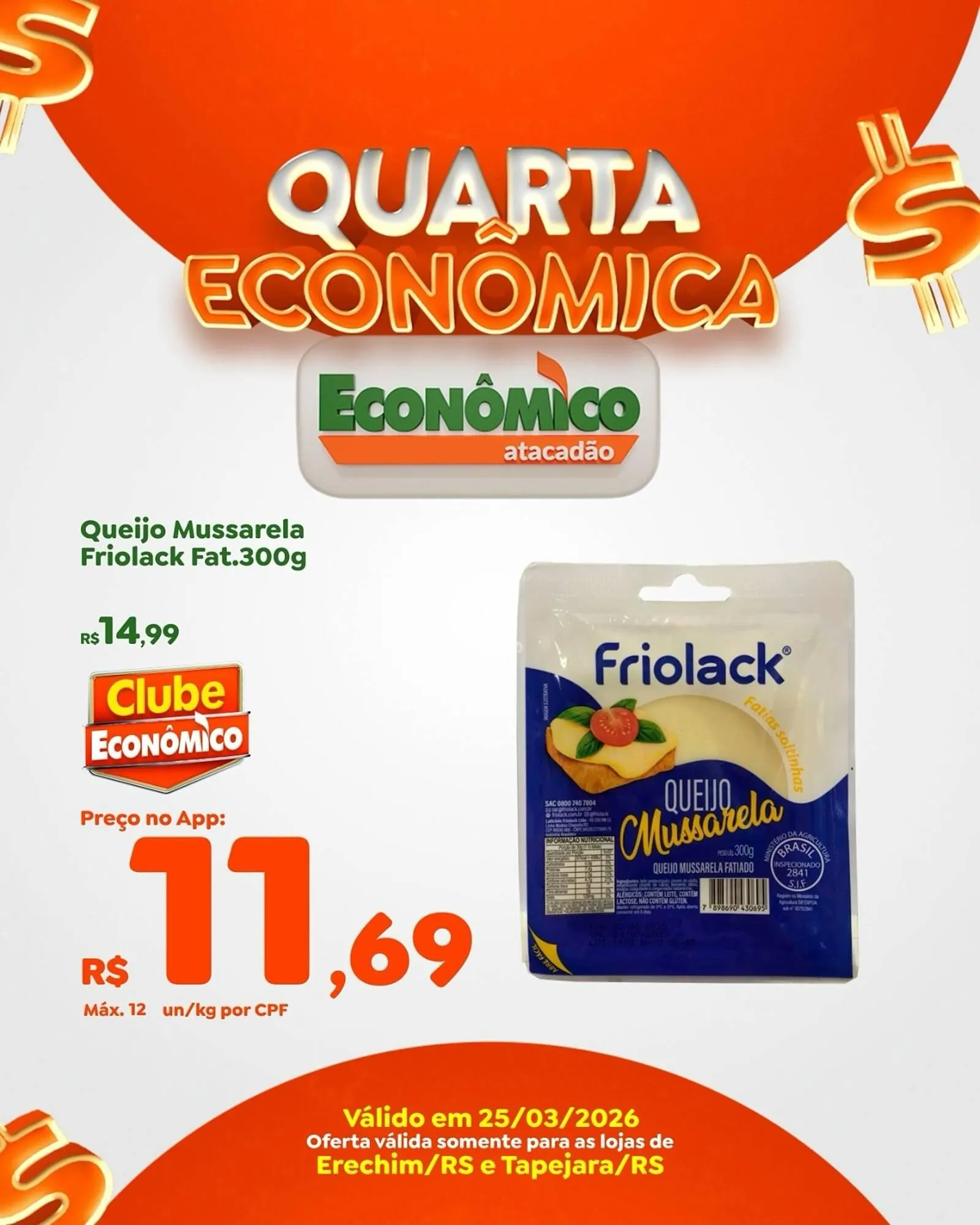 Encarte de Catálogo Econômico Atacadão 25 de março até 25 de março 2026 - Pagina 3