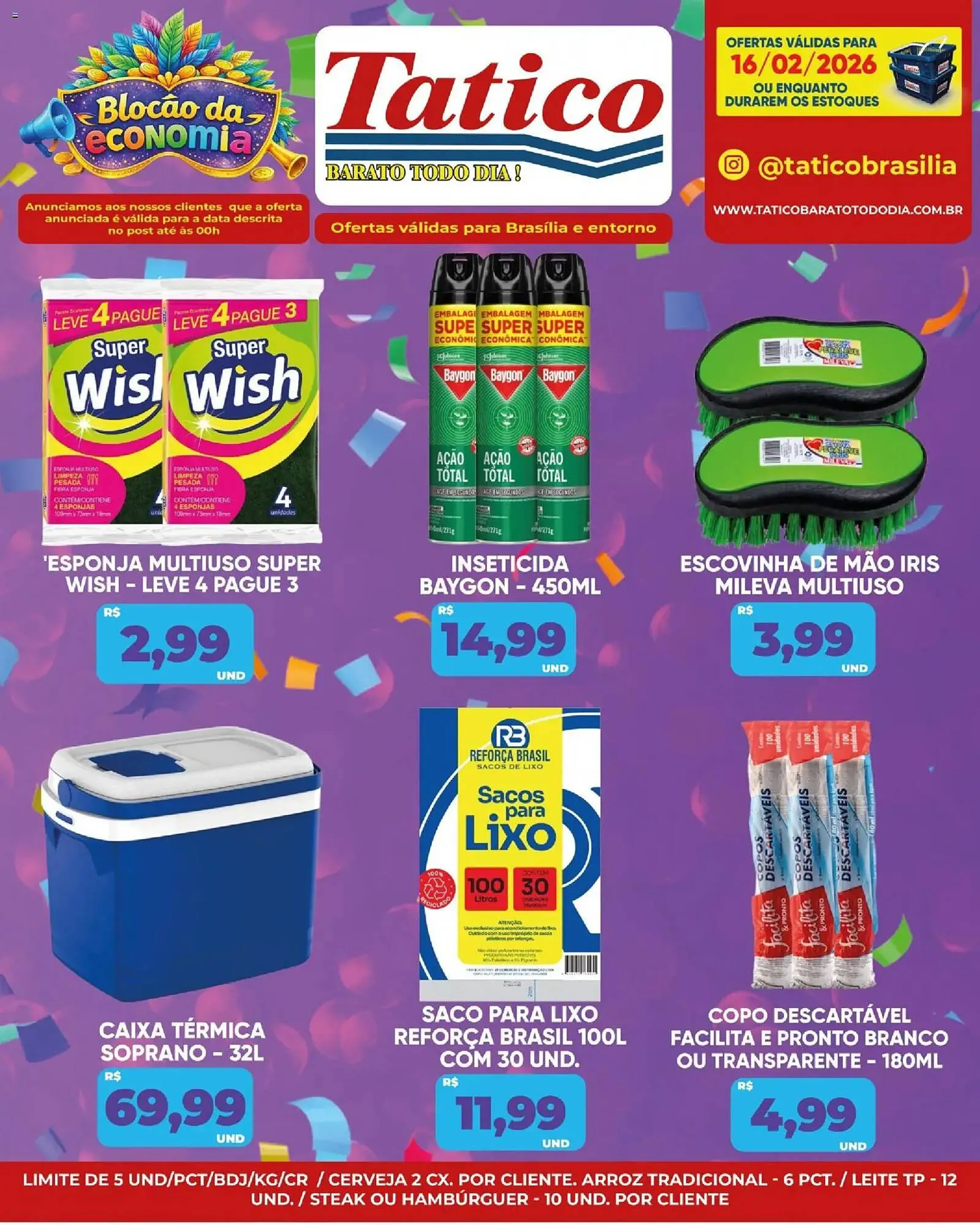 Encarte de Tabloide Tatico 16 de fevereiro até 16 de fevereiro 2026 - Pagina 17