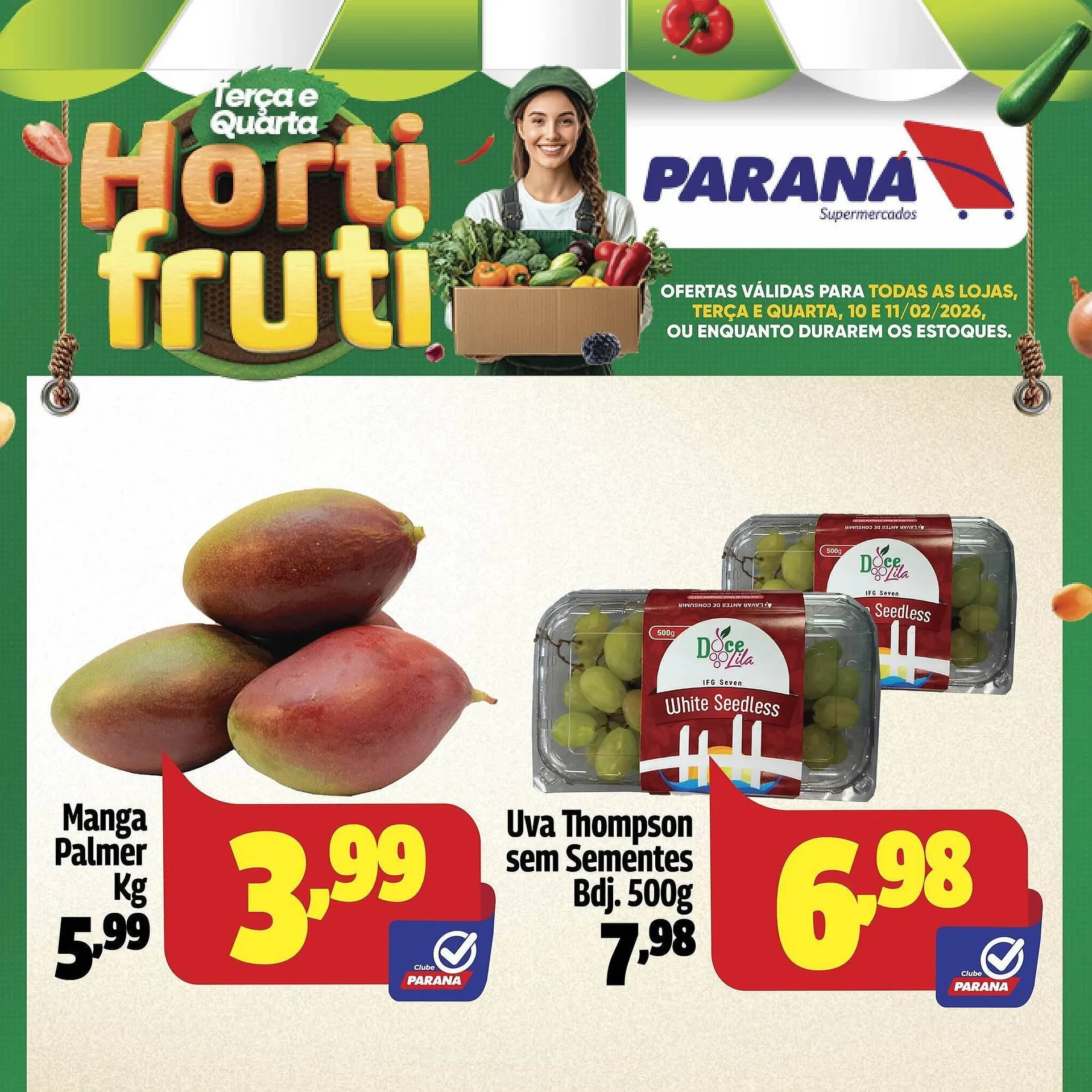 Encarte de Folheto Supermercado Paraná 10 de fevereiro até 11 de fevereiro 2026 - Pagina 2