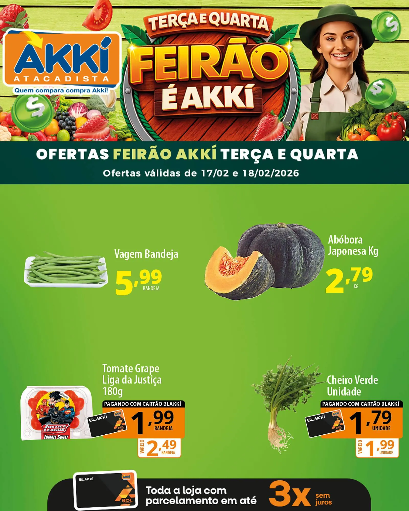 Encarte de Folheto Akki Atacadista 17 de fevereiro até 18 de fevereiro 2026 - Pagina 5