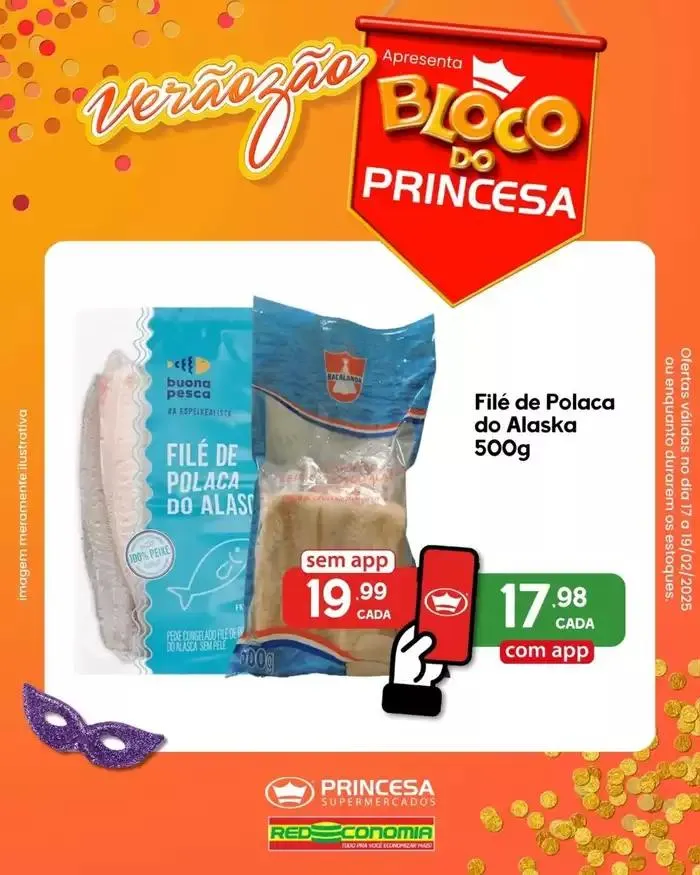 Encarte de Encarte Princesa Supermercados 17 de fevereiro até 19 de fevereiro 2025 - Pagina 7