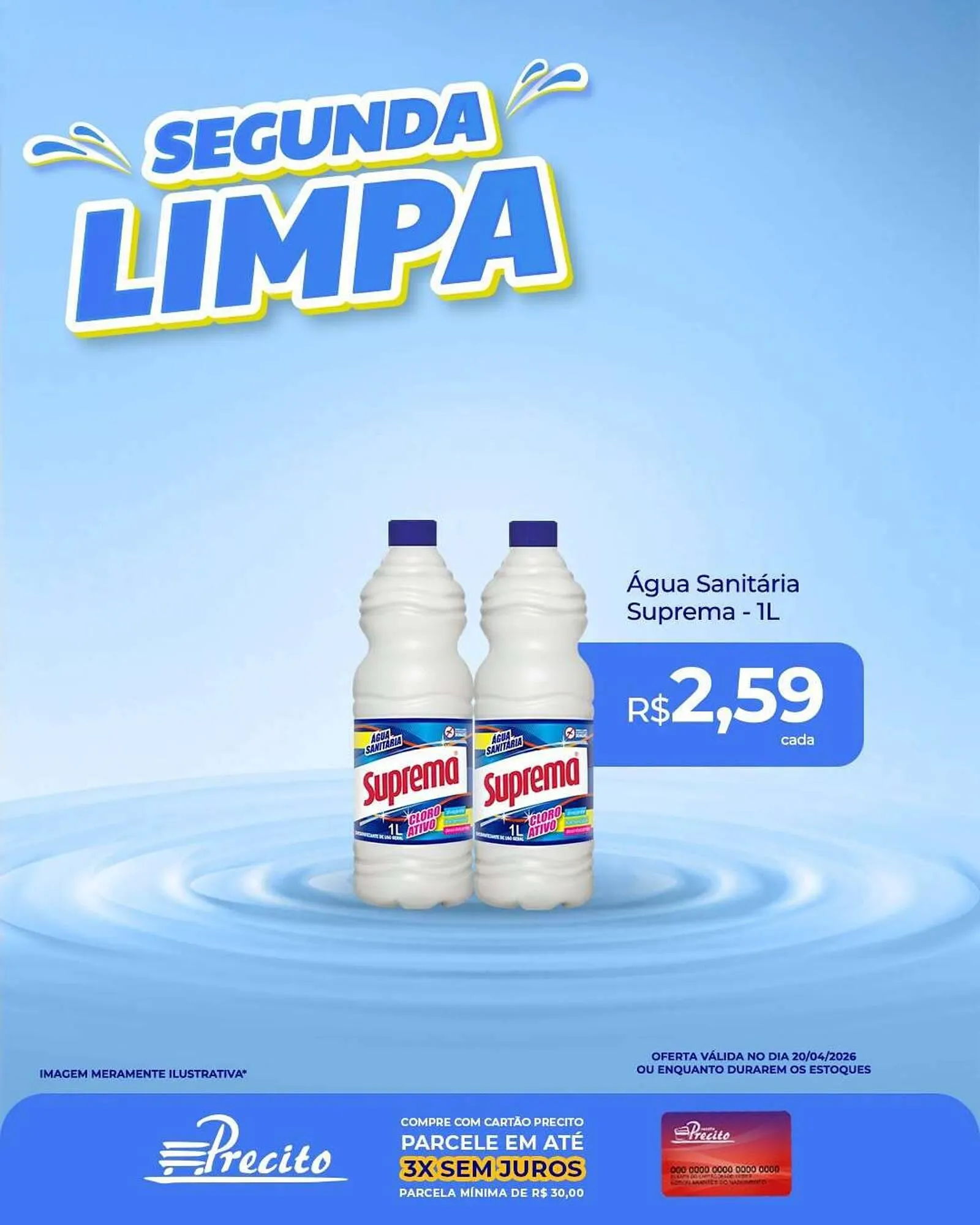 Encarte de Catálogo Supermercado Precito 20 de abril até 20 de abril 2026 - Pagina 3